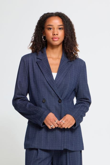 Ichi Jacken und Mäntel Ihkate Pinelle Bl2 damen blau