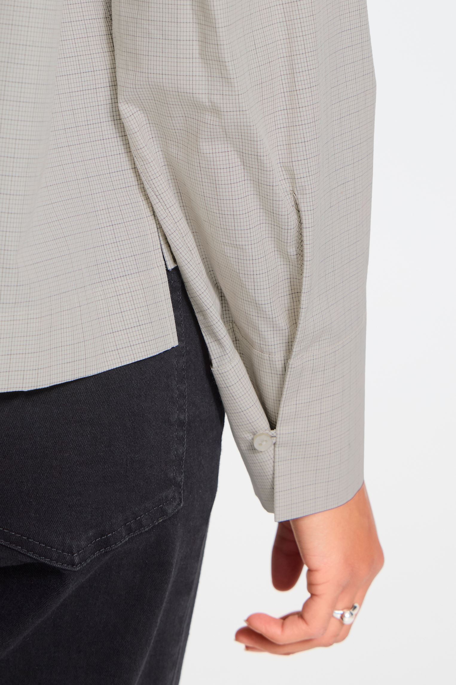 Hemden Ihklado Sh dames beige Ichi Hemden Ihklado Sh dames beige SMALL CHECK