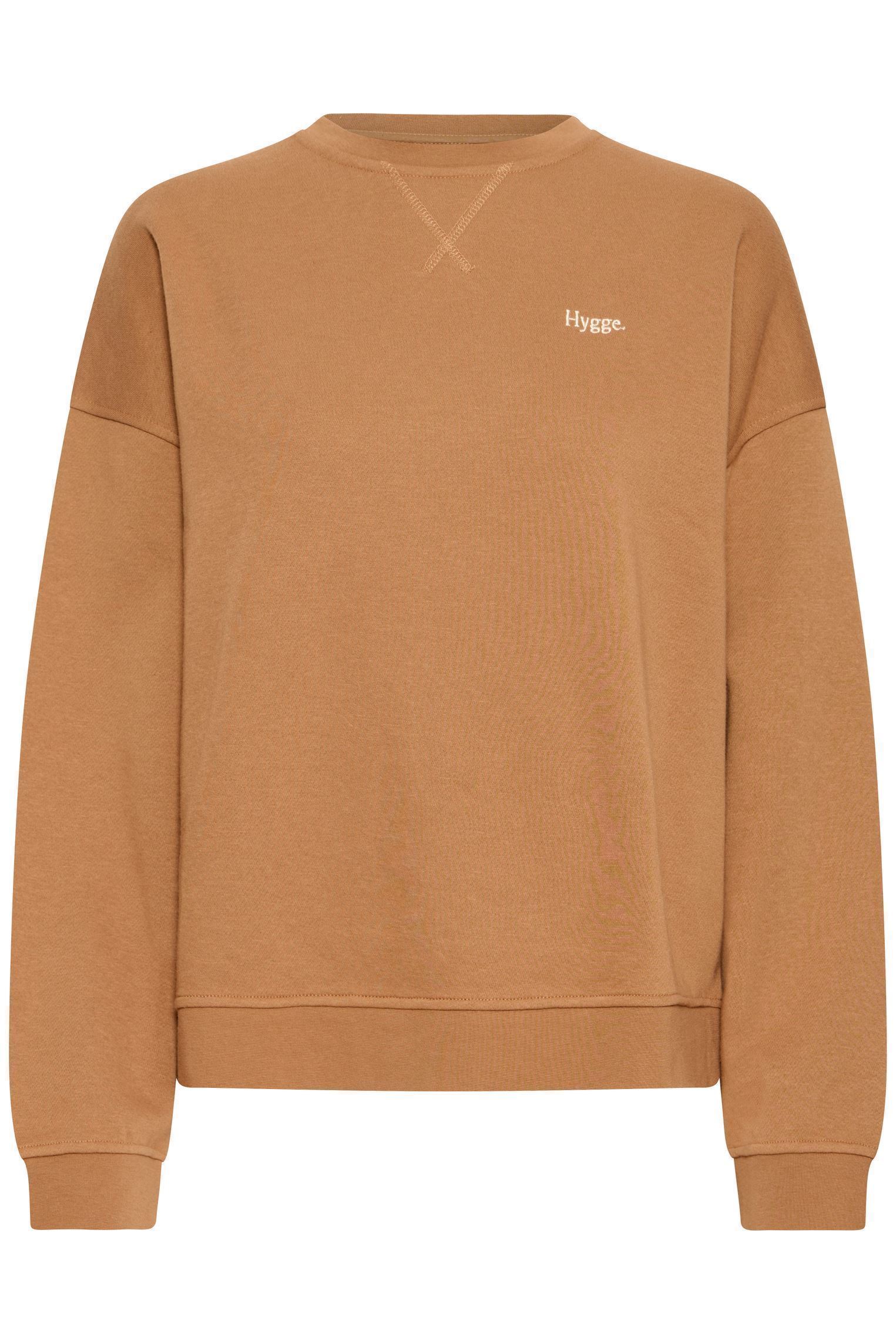 Sweatshirts Ihleloy Sw femme marron Ichi Sweatshirts Ihleloy Sw femme marron TOASTED COCONUT/BIRCH