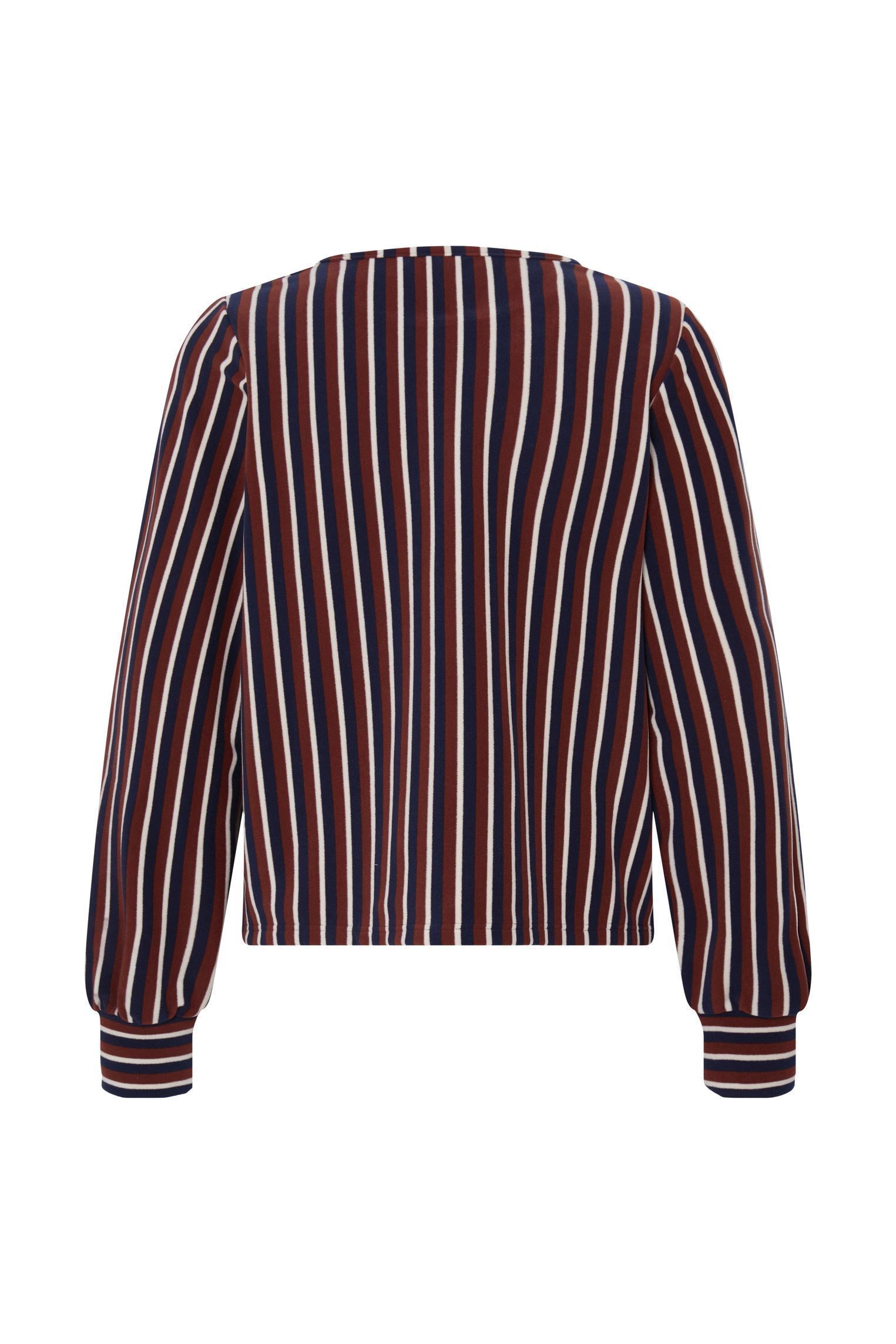 Tee-shirts Ihliomi Ls femme multicolore Ichi Tee-shirts Ihliomi Ls femme multicolore MADDER BROWN/BLUE STRIPE
