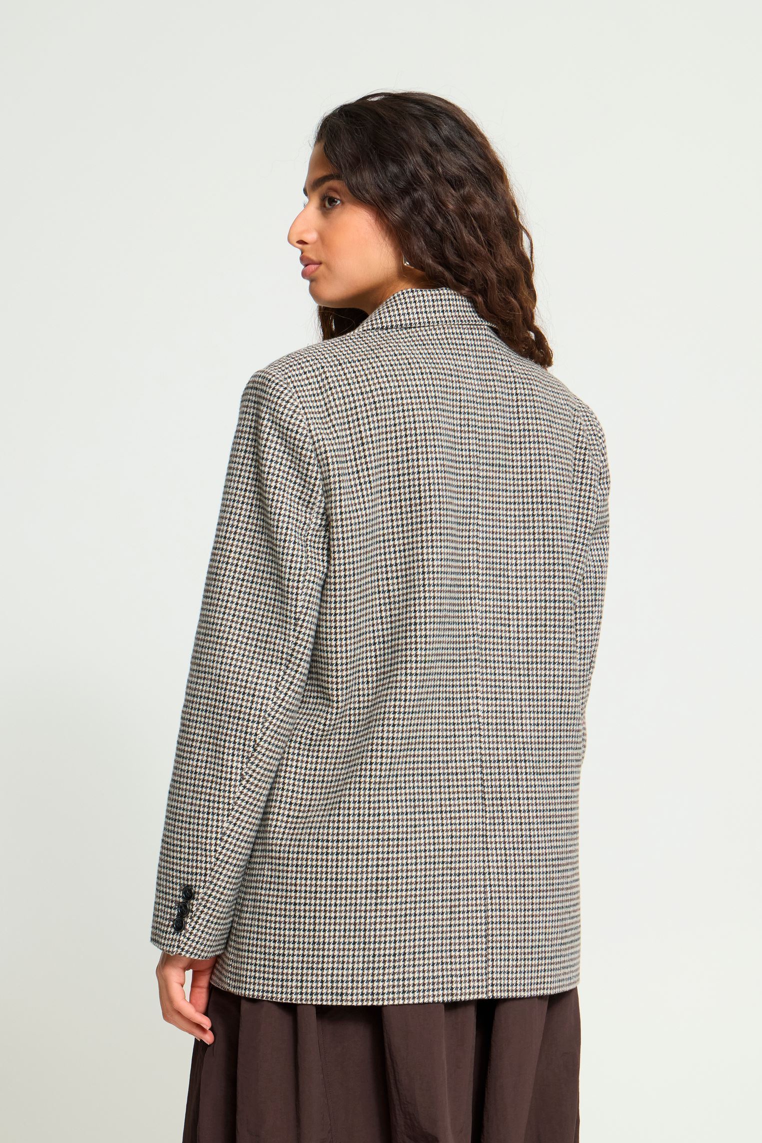 Jacken und Mäntel Ihlubana Bl damen beige Ichi Jacken und Mäntel Ihlubana Bl damen beige GREY CHECK