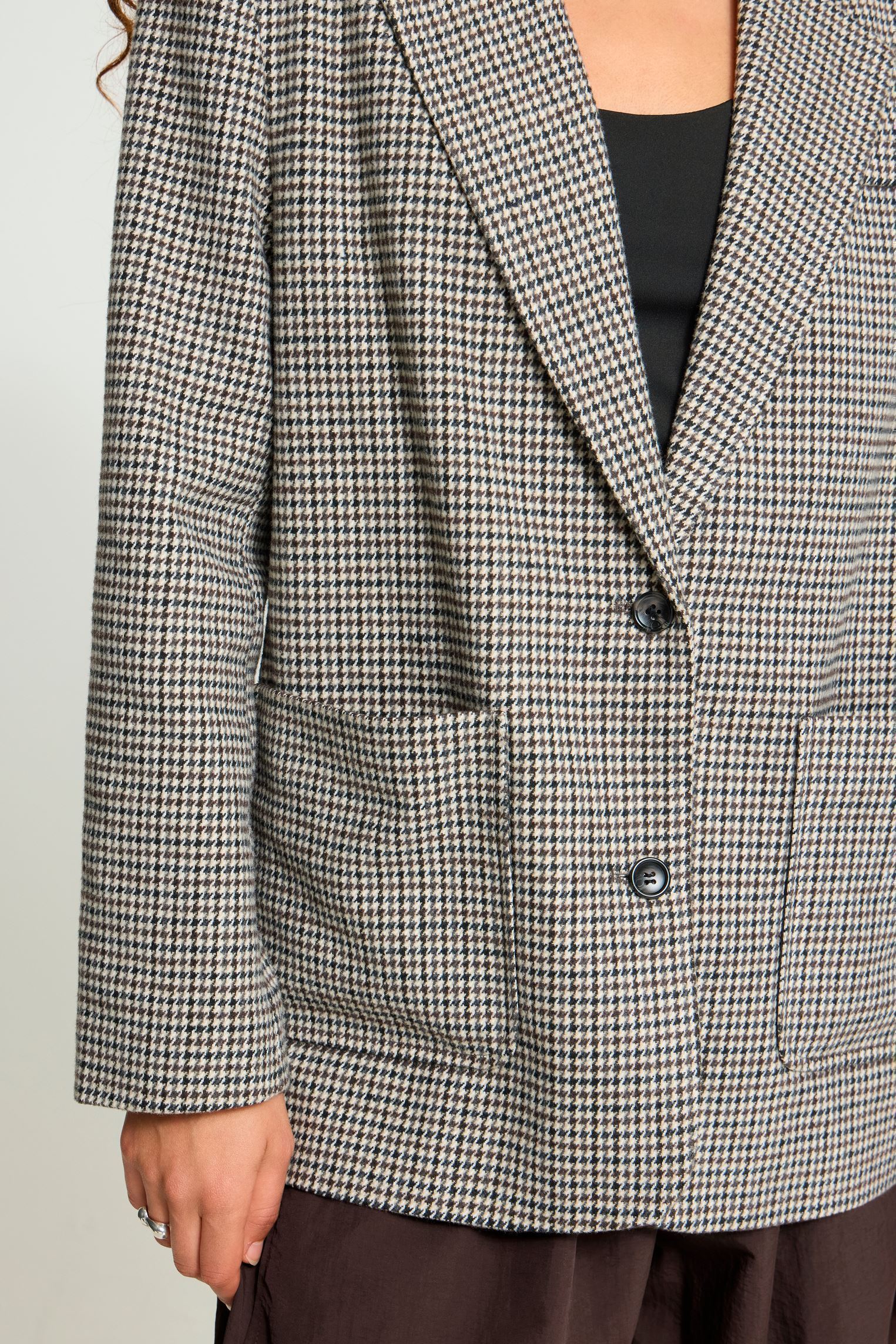 Jacken und Mäntel Ihlubana Bl damen beige Ichi Jacken und Mäntel Ihlubana Bl damen beige GREY CHECK