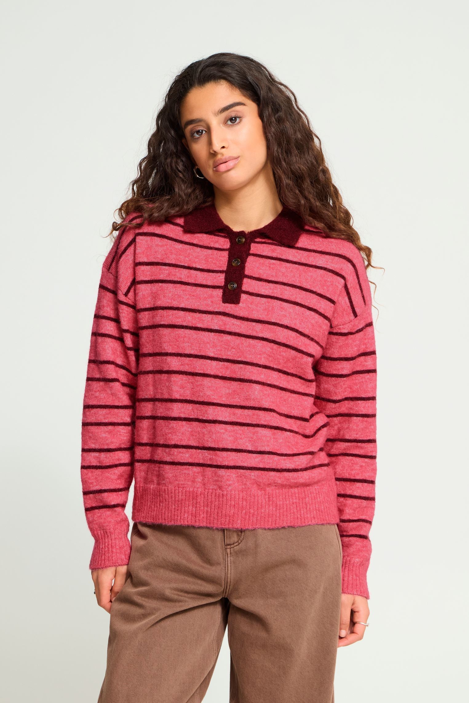 Pulls Ihsage Ls femme rose Ichi Pulls Ihsage Ls femme rose FRUIT DOVE WITH ZINFANDEL STRI