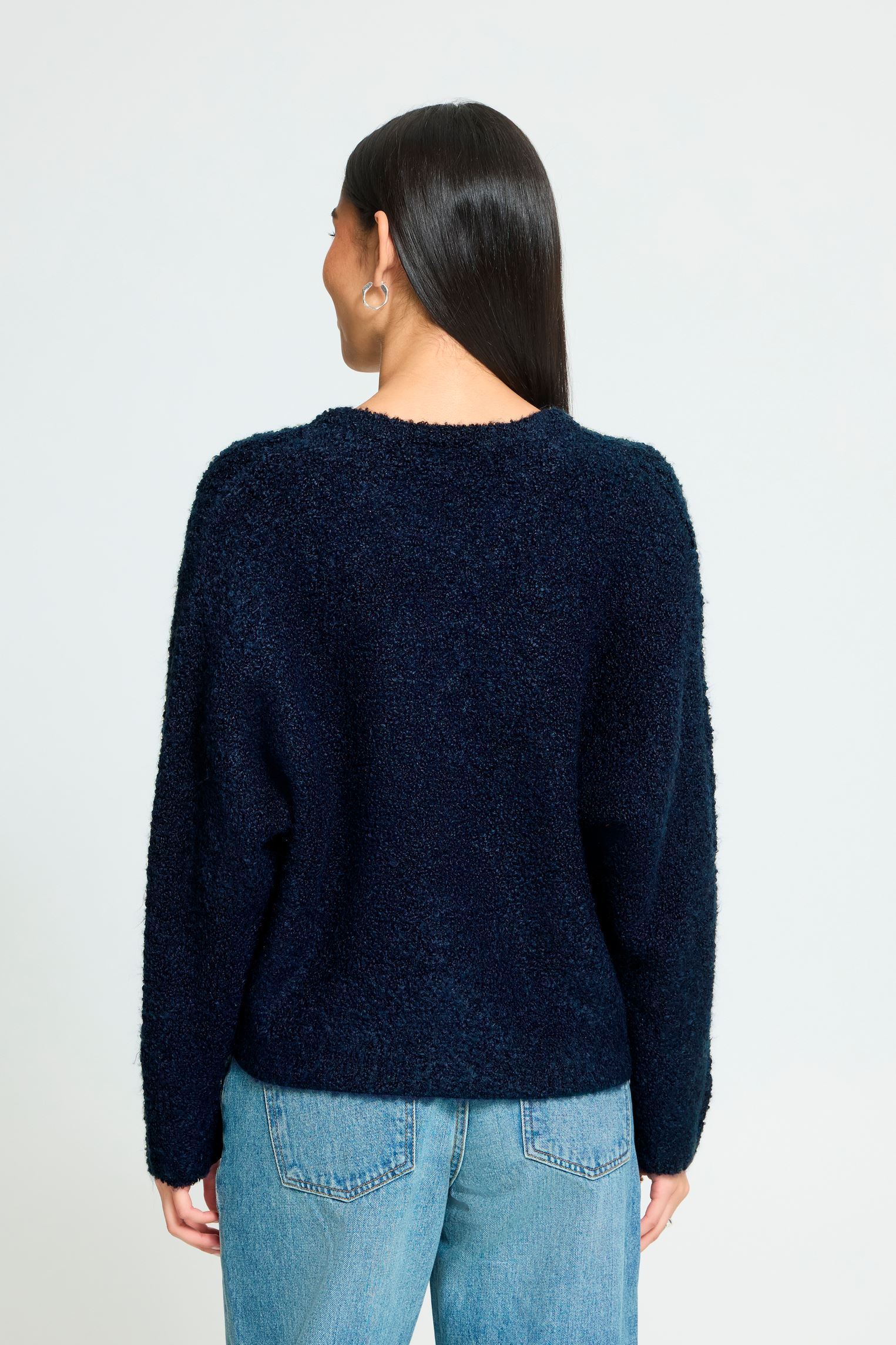 Strickjacken und Westen Ihsarisa Ca2 damen marineblau Ichi Strickjacken und Westen Ihsarisa Ca2 damen marineblau MARITIME BLUE