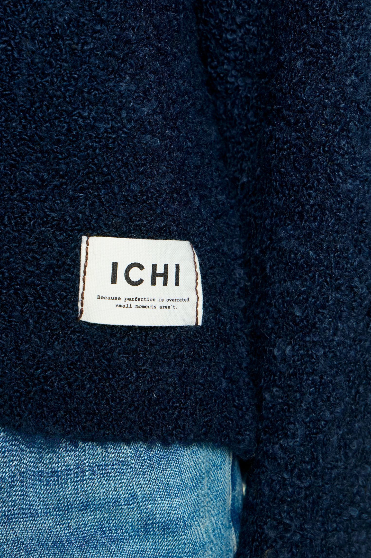 Strickjacken und Westen Ihsarisa Ca2 damen marineblau Ichi Strickjacken und Westen Ihsarisa Ca2 damen marineblau MARITIME BLUE
