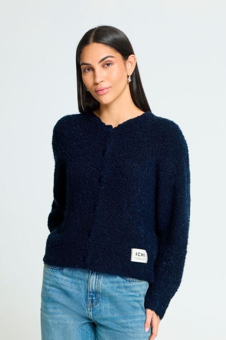 Ichi Strickjacken und Westen Ihsarisa Ca2 damen marineblau