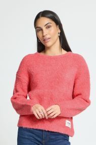 Truien Ihsarisa Ls2 dames roze Ichi Truien Ihsarisa Ls2 dames roze FRUIT DOVE