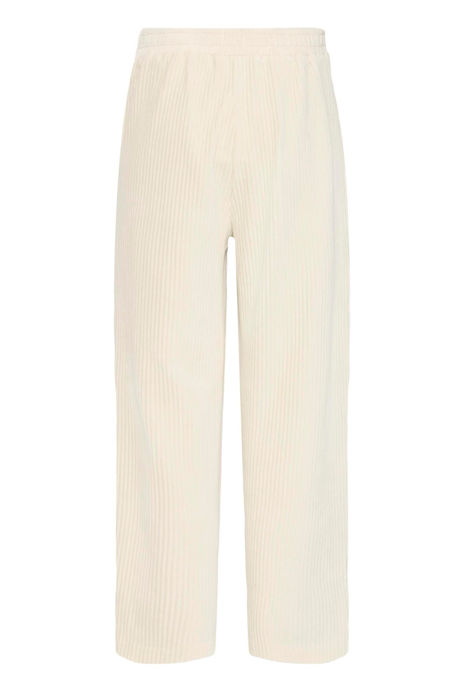 Rechte broeken Ihtamary Cropped Pa dames wit Ichi Rechte broeken Ihtamary Cropped Pa dames wit BIRCH