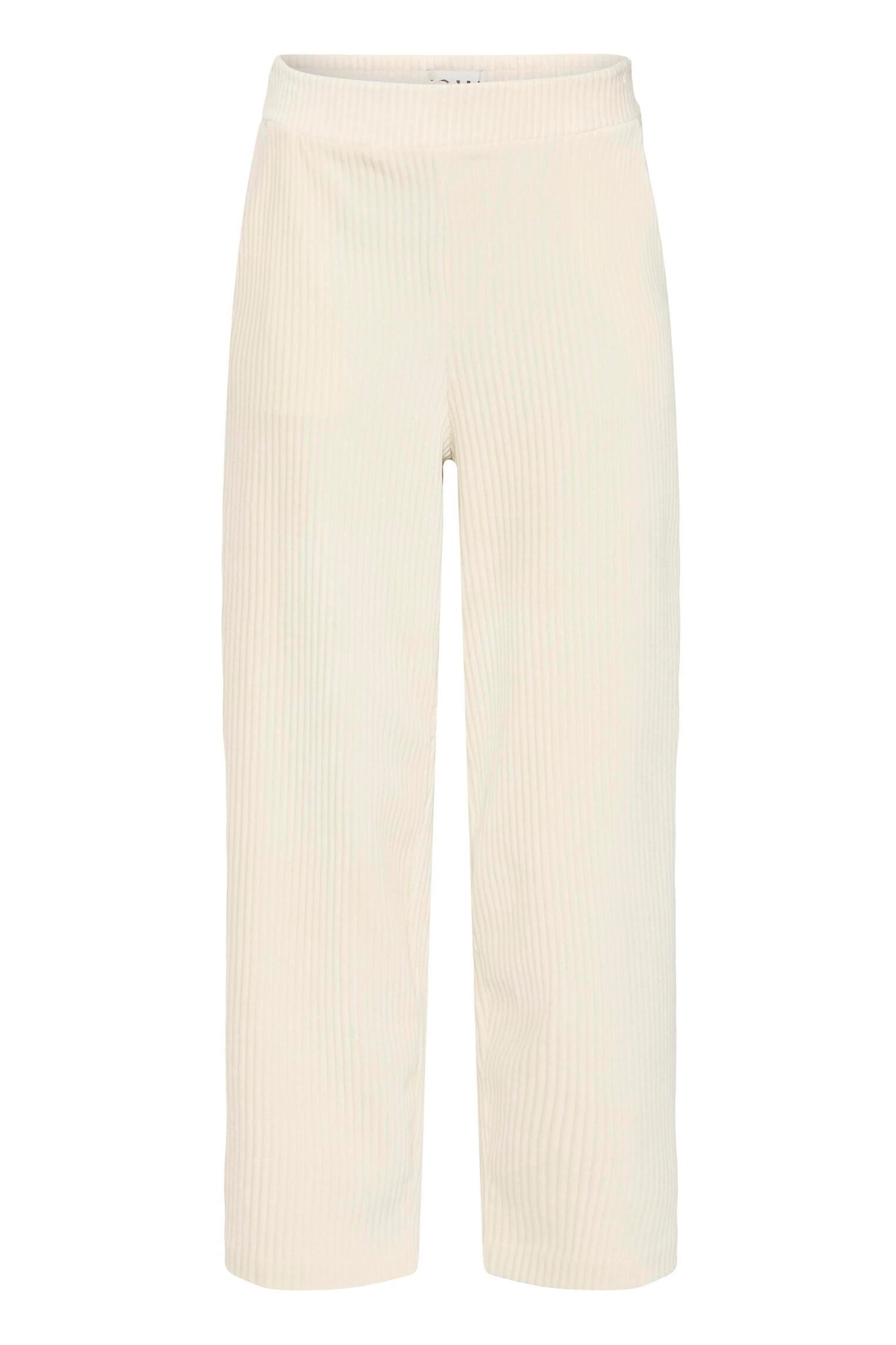 Rechte broeken Ihtamary Cropped Pa dames wit Ichi Rechte broeken Ihtamary Cropped Pa dames wit BIRCH