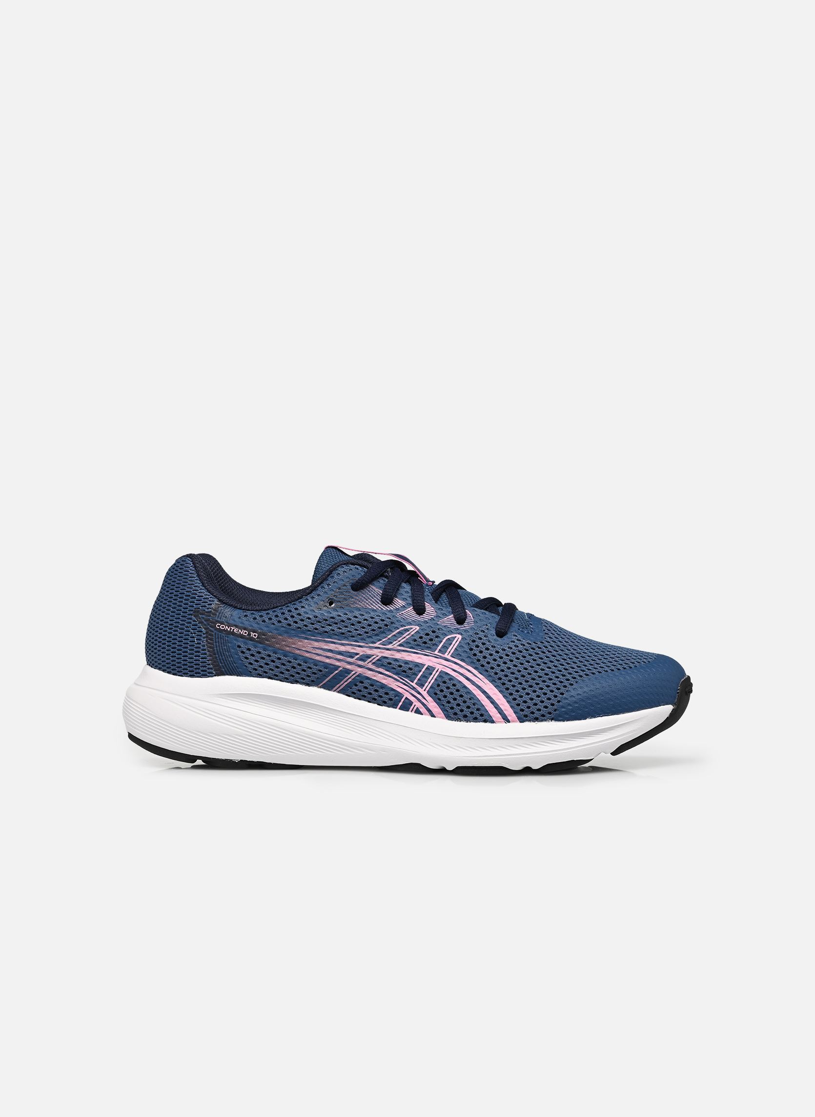 Baskets basses CONTEND 10 GS fille bleu Asics Baskets basses CONTEND 10 GS fille bleu GRAND SHARK/BUBBLEGUM