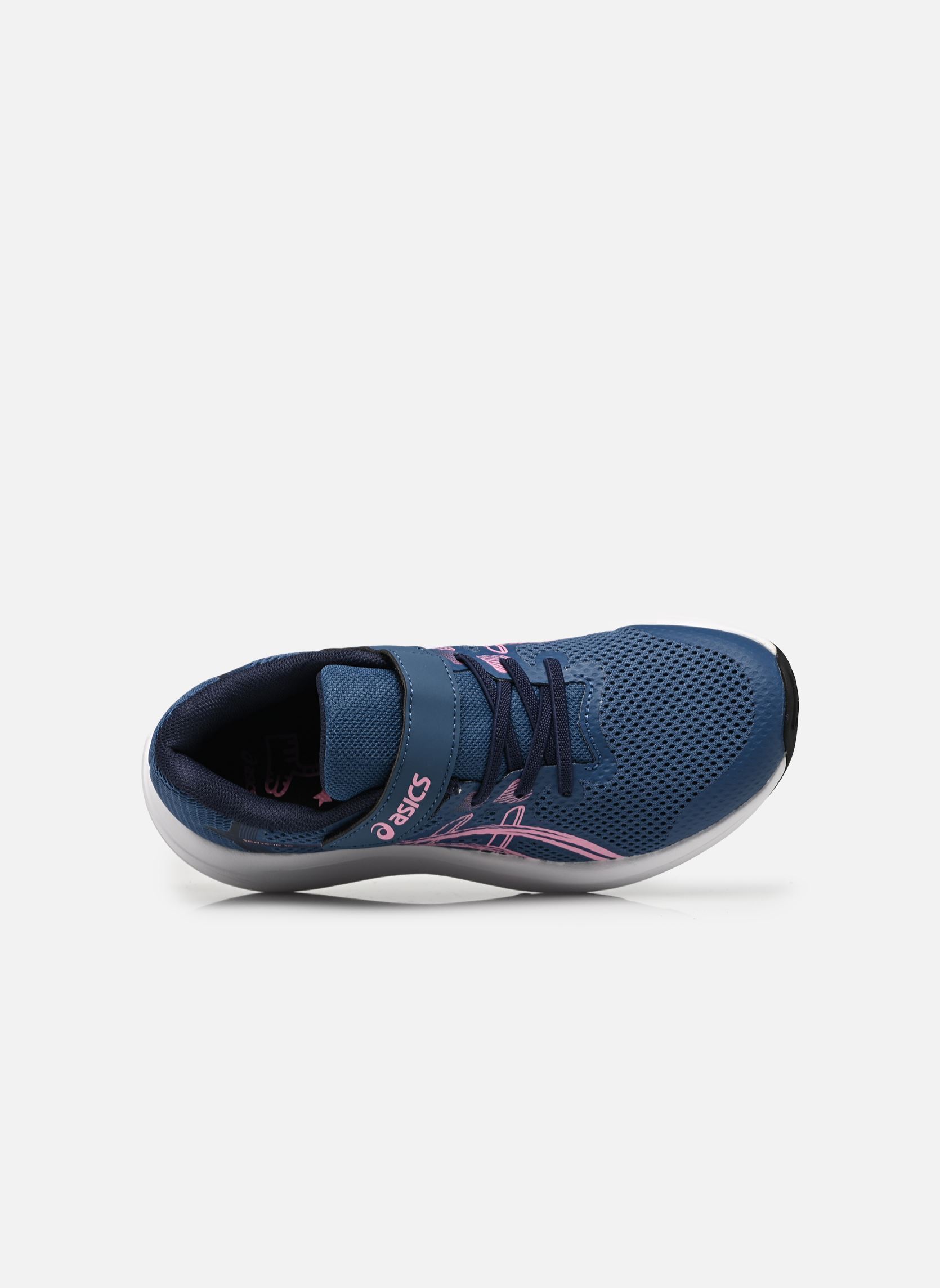 Niedrige Sneaker CONTEND 10 GS mädchen blau Asics Niedrige Sneaker CONTEND 10 GS mädchen blau GRAND SHARK/BUBBLEGUM