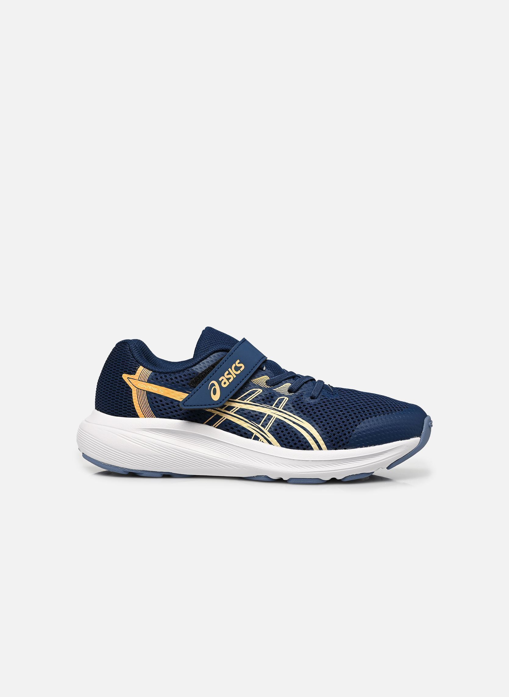 Baskets basses CONTEND 10 GS garçon bleu Asics Baskets basses CONTEND 10 GS garçon bleu INDEPENDENCE BLUE/ORANGE GLOW