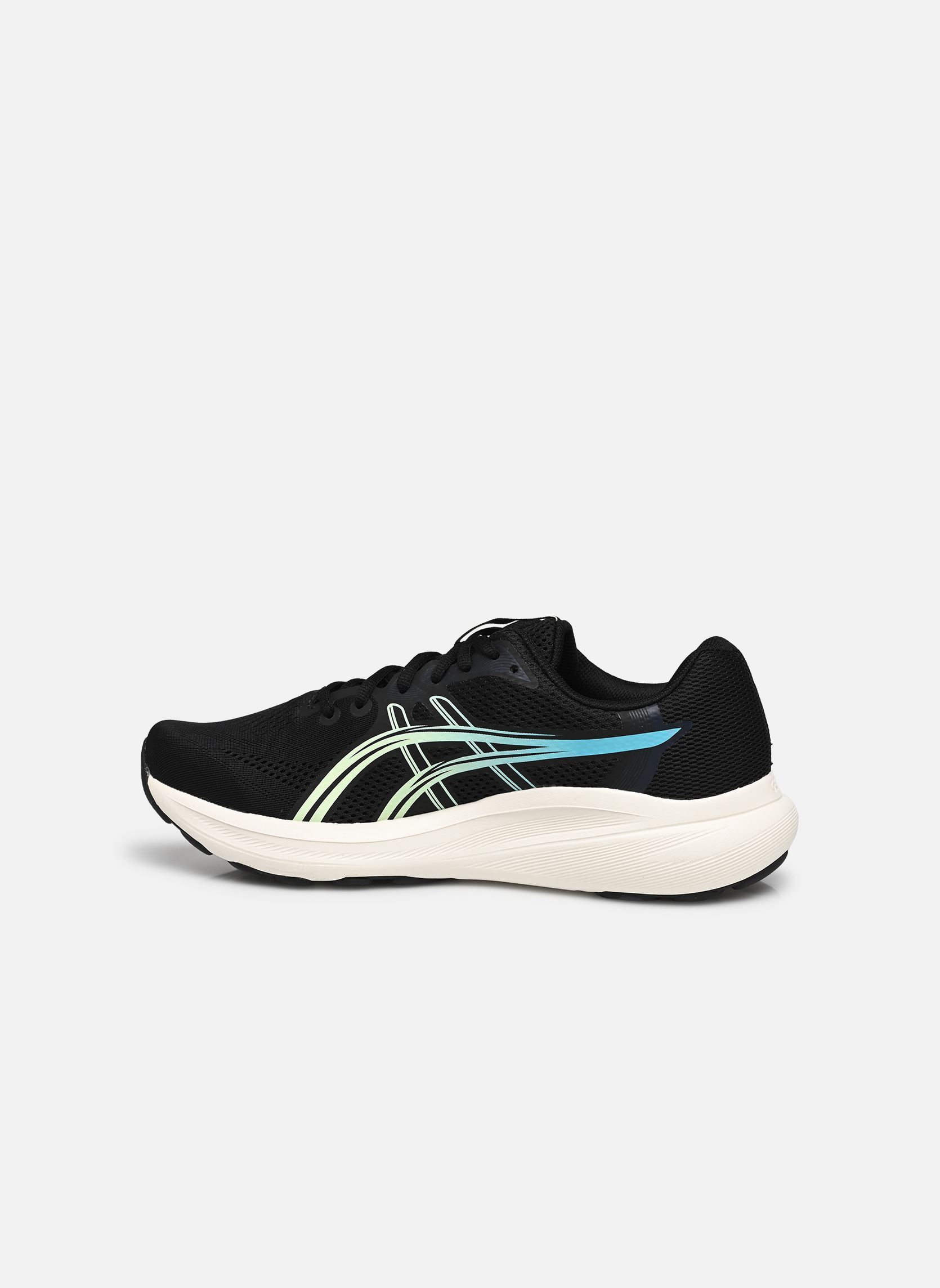 Baskets basses GEL-CONTEND 10 M homme noir Asics Baskets basses GEL-CONTEND 10 M homme noir BLACK/ILLUMINATE YELLOW