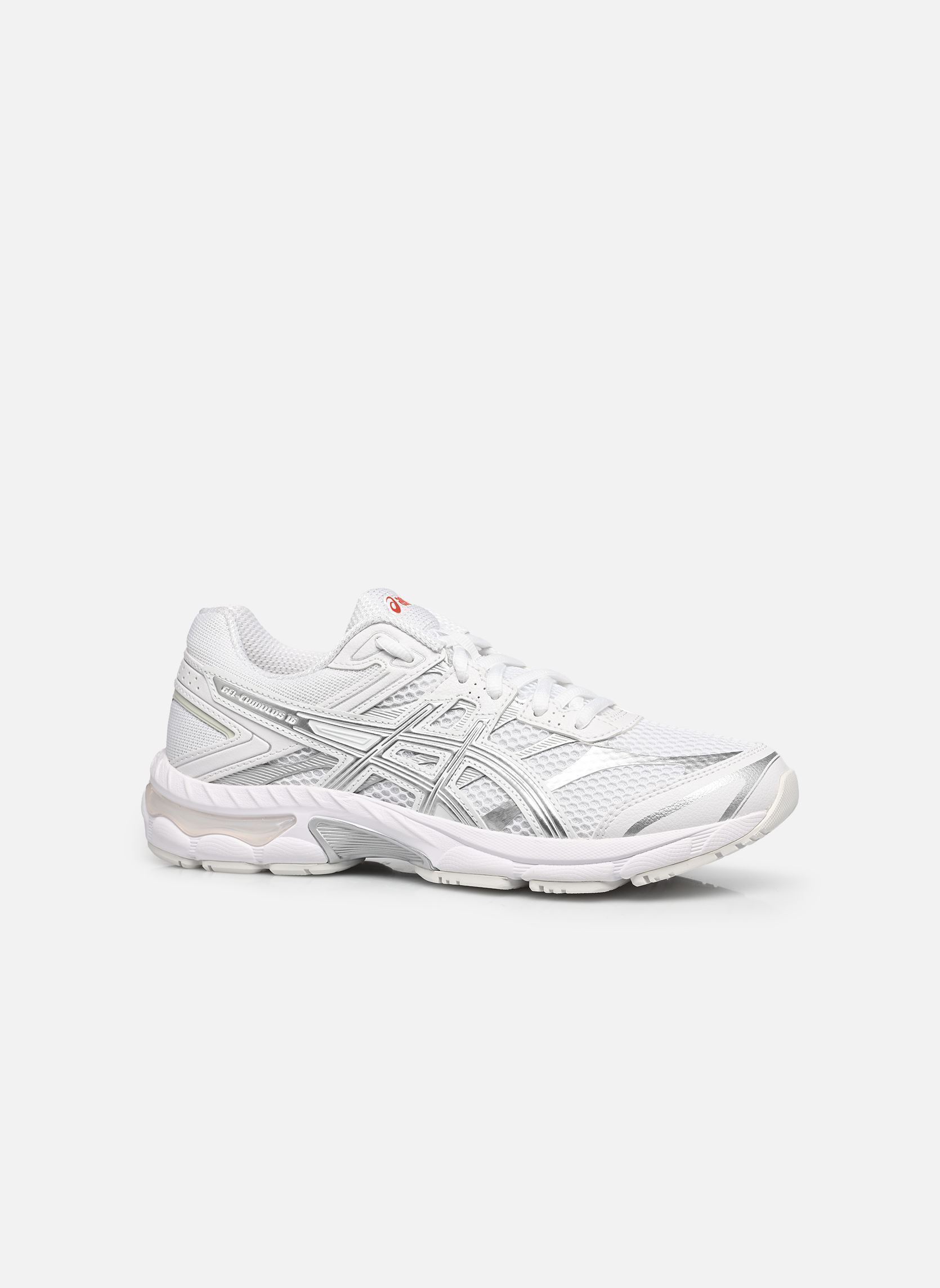 Baskets basses GEL-CUMULUS 16 GS blanc Asics Baskets basses GEL-CUMULUS 16 GS blanc WHITE/PURE SILVER