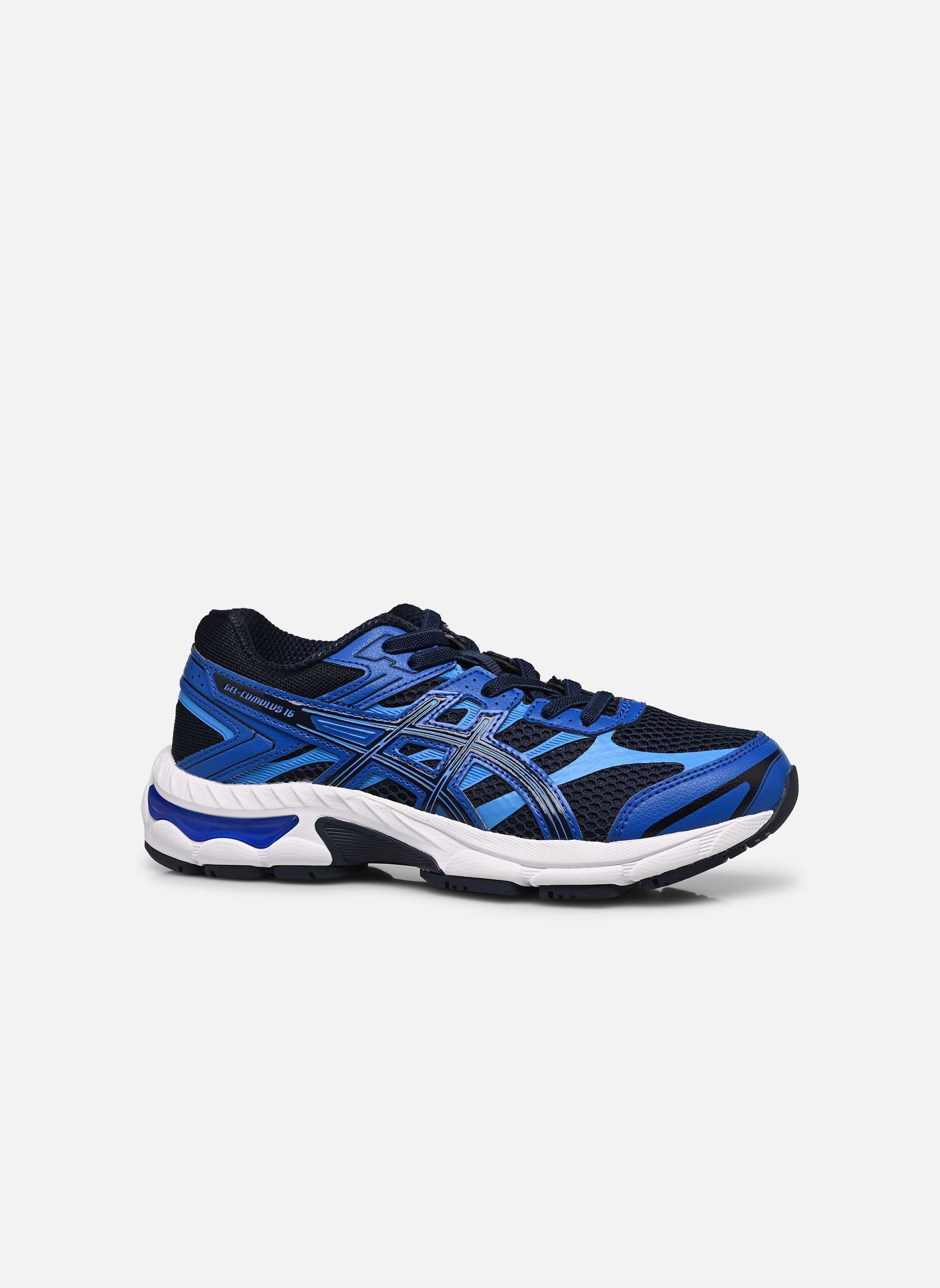 Lage sneakers GEL-CUMULUS 16 PS jongens blauw Asics Lage sneakers GEL-CUMULUS 16 PS jongens blauw MIDNIGHT/ILLUSION BLUE