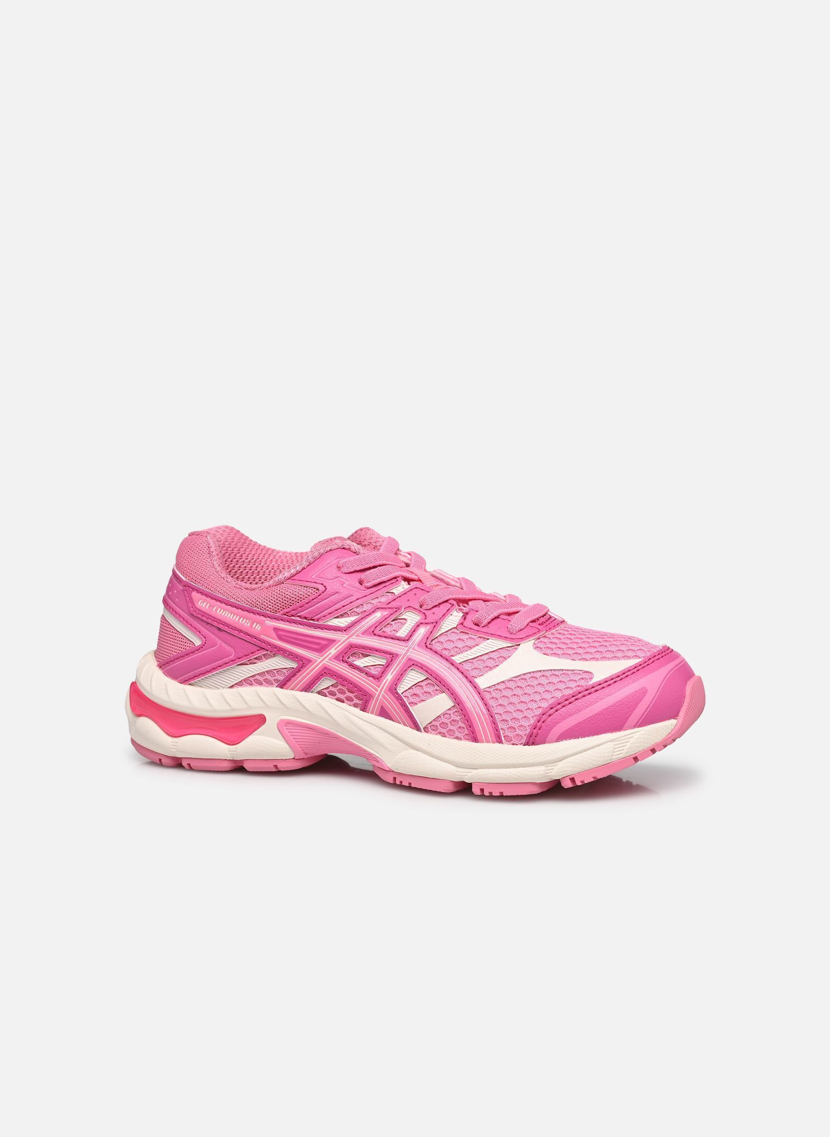 Lage sneakers GEL-CUMULUS 16 PS meisjes roze Asics Lage sneakers GEL-CUMULUS 16 PS meisjes roze DRAGON FRUIT/RASPBERRY
