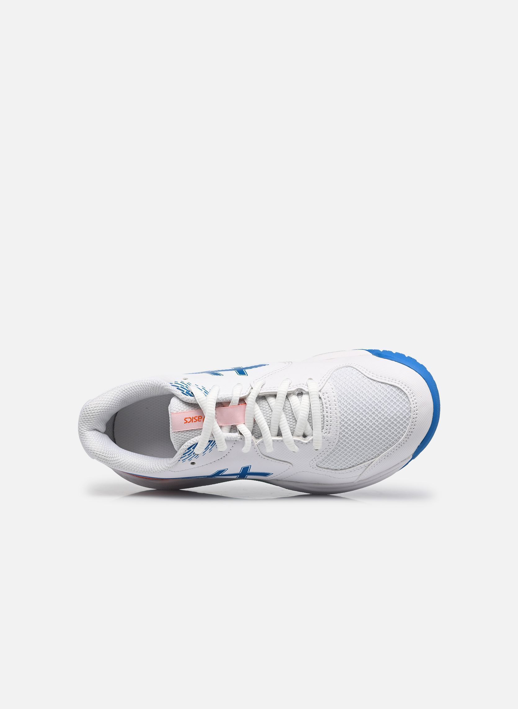 Baskets basses GEL-DEDICATE 9 GS blanc Asics Baskets basses GEL-DEDICATE 9 GS blanc WHITE/DIRECTOIRE BLUE