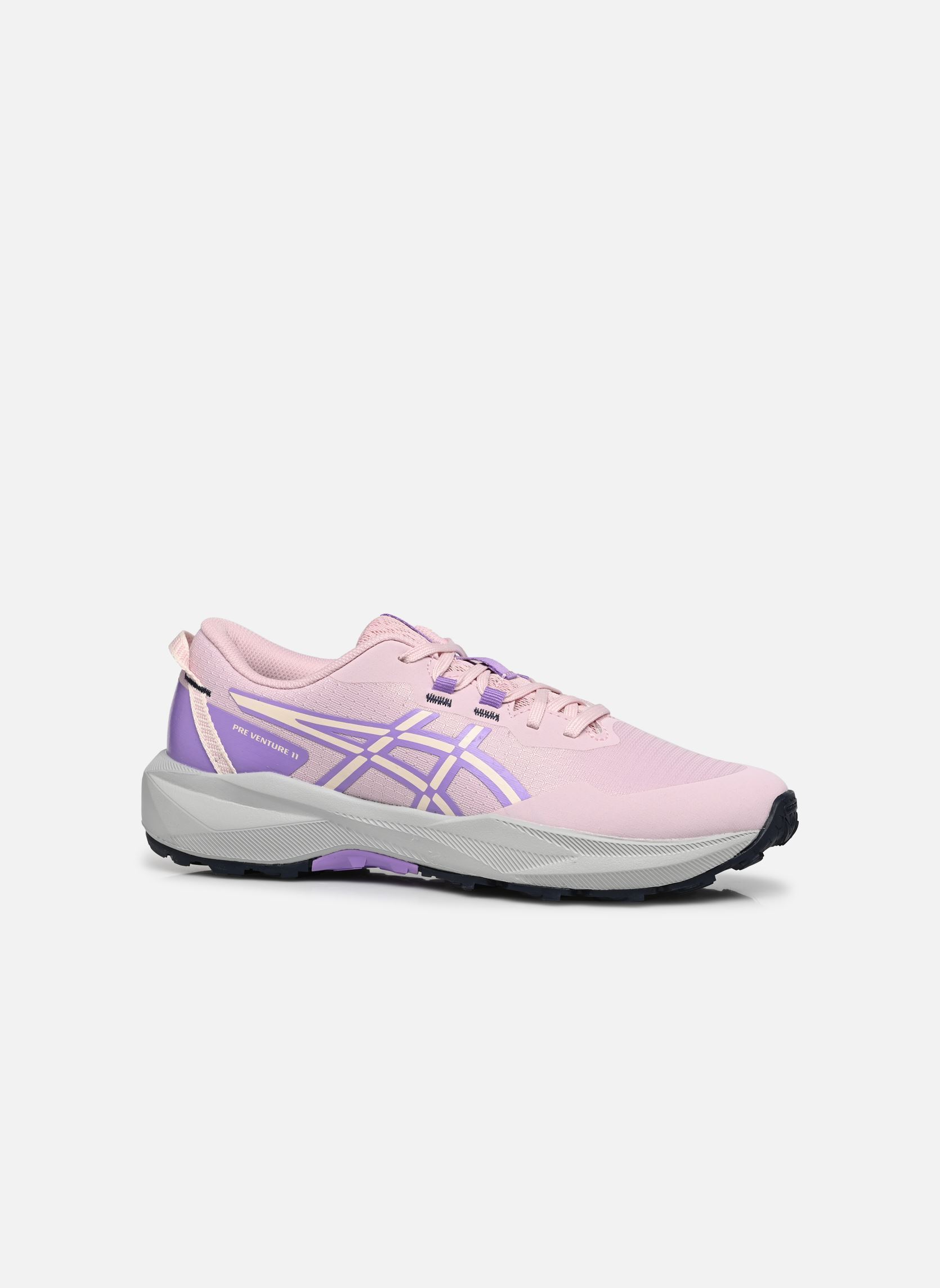 Baskets basses PRE VENTURE 11 GS fille rose Asics Baskets basses PRE VENTURE 11 GS fille rose BARELY ROSE/FADED PLUM