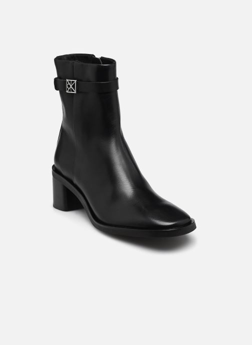 Calvin Klein Enkellaarzen en boots BLOCK HEEL ANK BOOT dames zwart