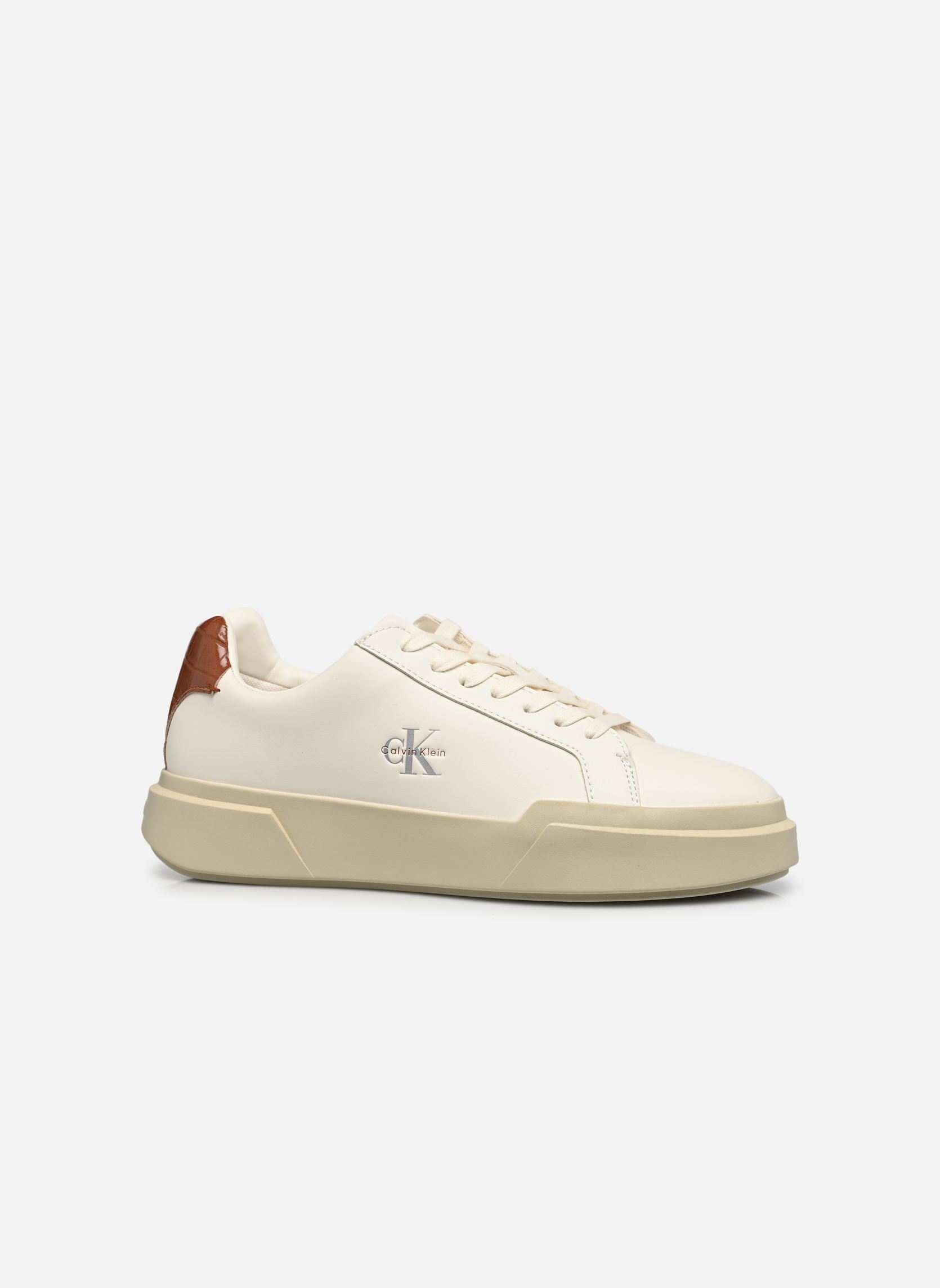 Sneaker CHUNKY CUPS LACEUP L damen weiß Calvin Klein Sneaker CHUNKY CUPS LACEUP L damen weiß MARSHMALLOW/NATURAL U/STONY BE