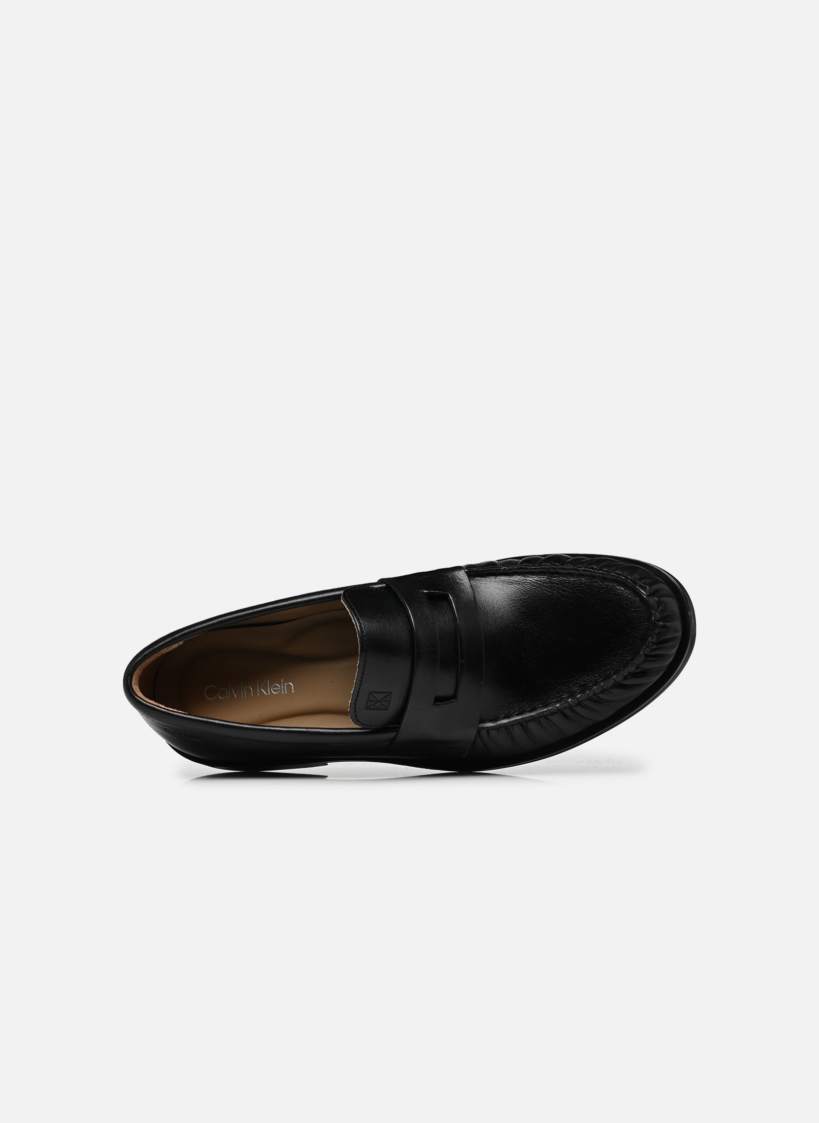 Stadsschoenen ESS RUBBER LOAFER WR heren zwart Calvin Klein Stadsschoenen ESS RUBBER LOAFER WR heren zwart TRIPLE BLACK