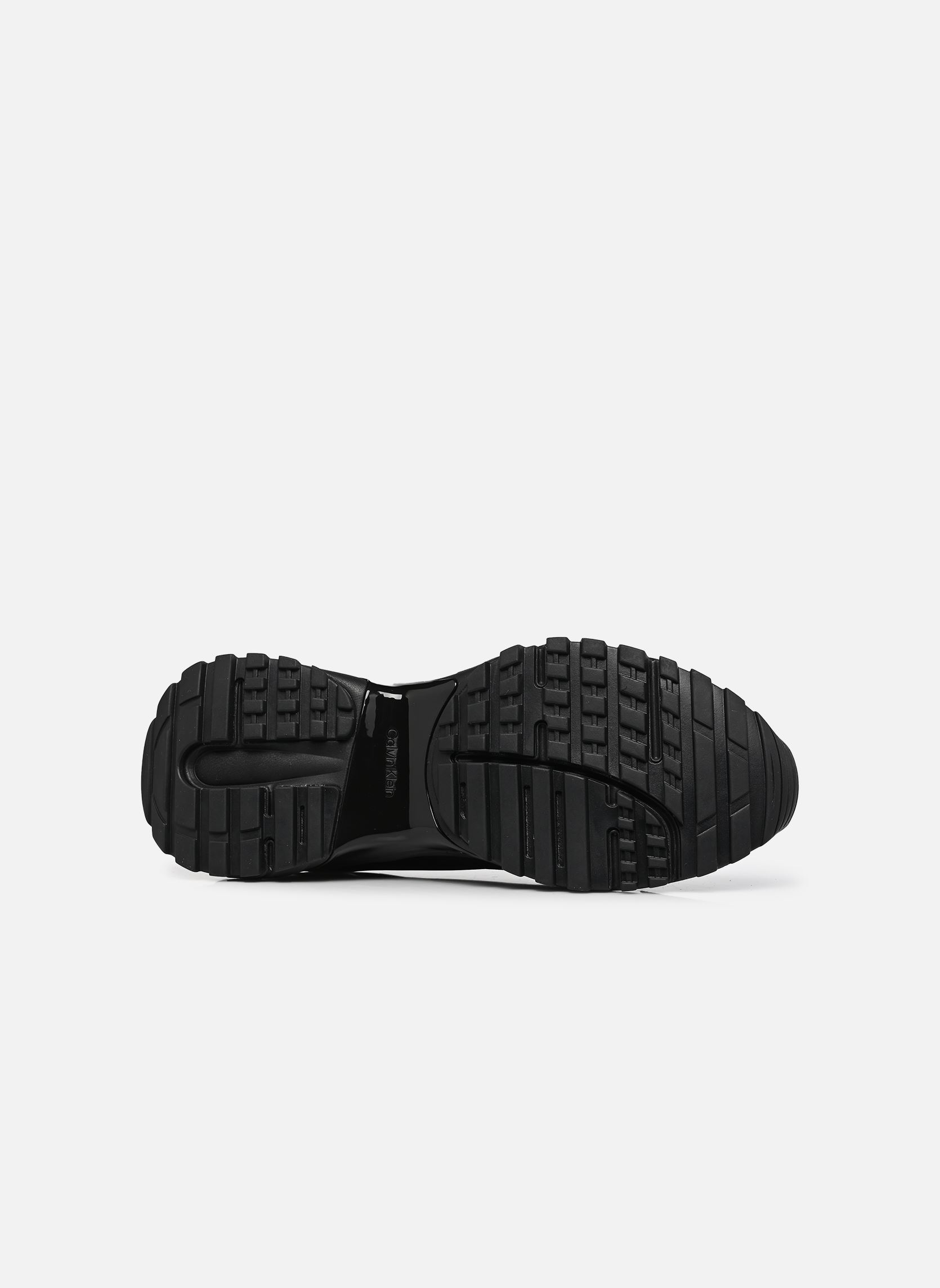 Baskets HIKE RUNNER CKSTRIPE homme noir Calvin Klein Baskets HIKE RUNNER CKSTRIPE homme noir TRIPLE BLACK/GUNMETAL