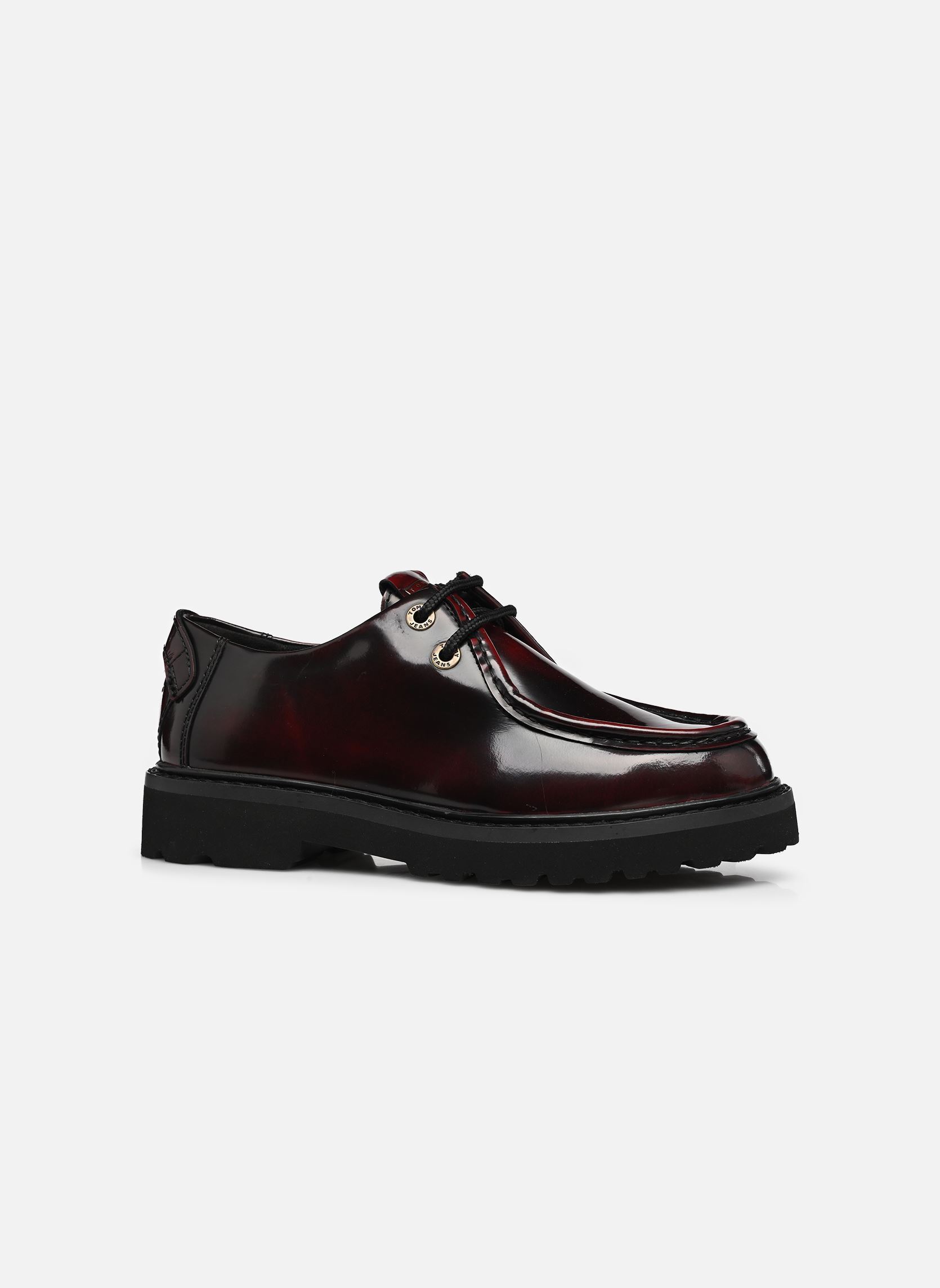 Chaussures de ville ARCHIVE '01 LOW WALL femme bordeaux Tommy Hilfiger Chaussures de ville ARCHIVE '01 LOW WALL femme bordeaux BURGUNDY VELVET