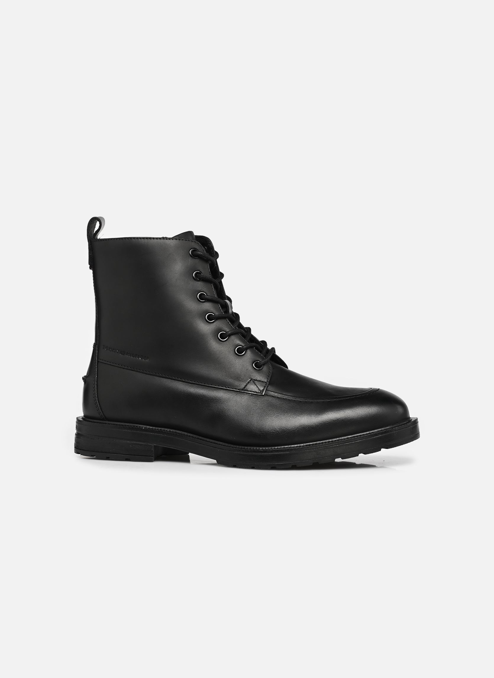 Bottines et boots CLEATED HILFIGER BRU homme noir Tommy Hilfiger Bottines et boots CLEATED HILFIGER BRU homme noir BLACK
