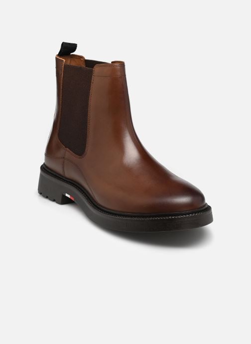 Tommy Hilfiger Bottines et boots CORPORATE CASUAL LTH homme marron