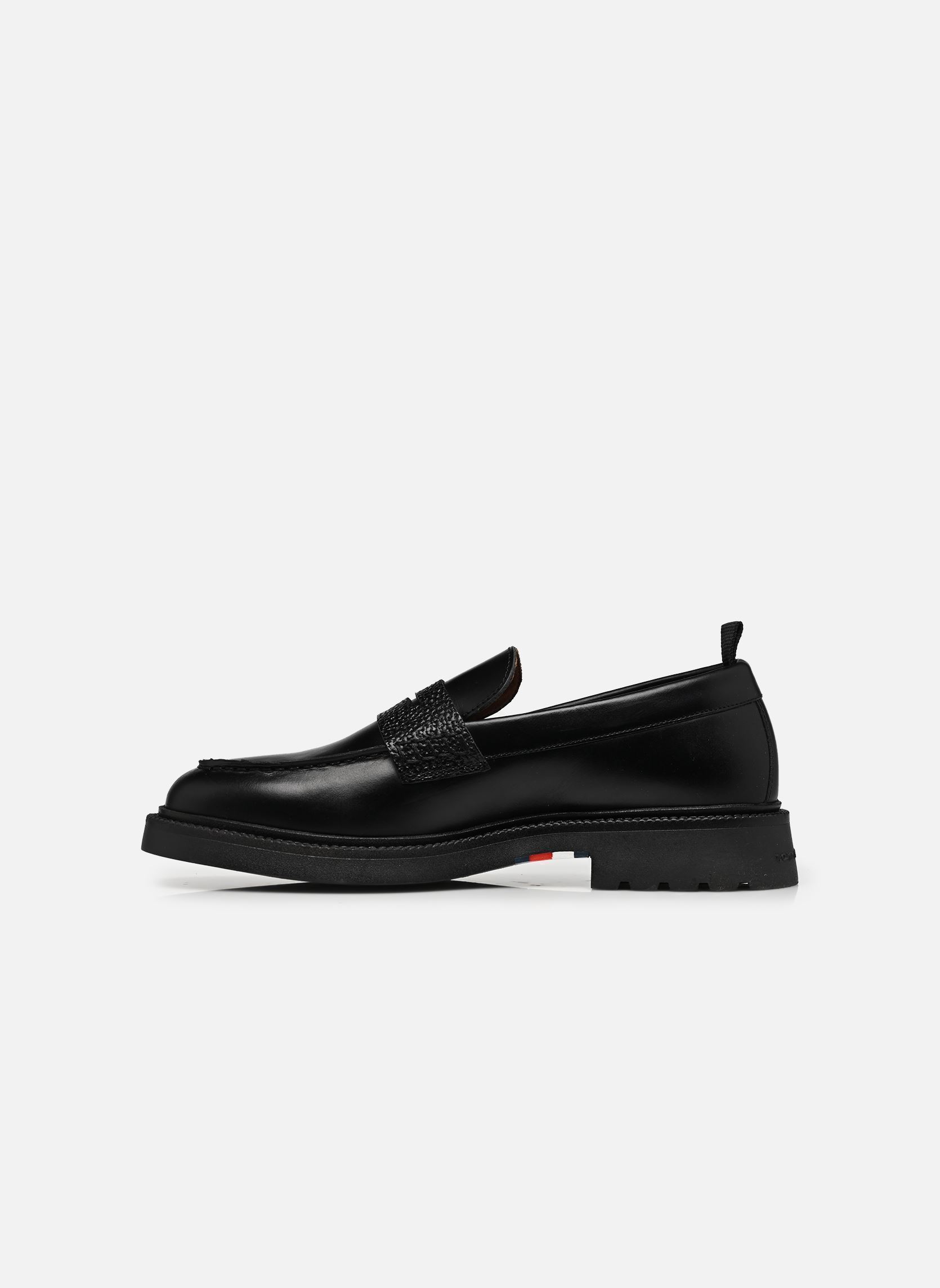 Bottines et boots CORPORATE CASUAL LTH homme noir Tommy Hilfiger Bottines et boots CORPORATE CASUAL LTH homme noir BLACK