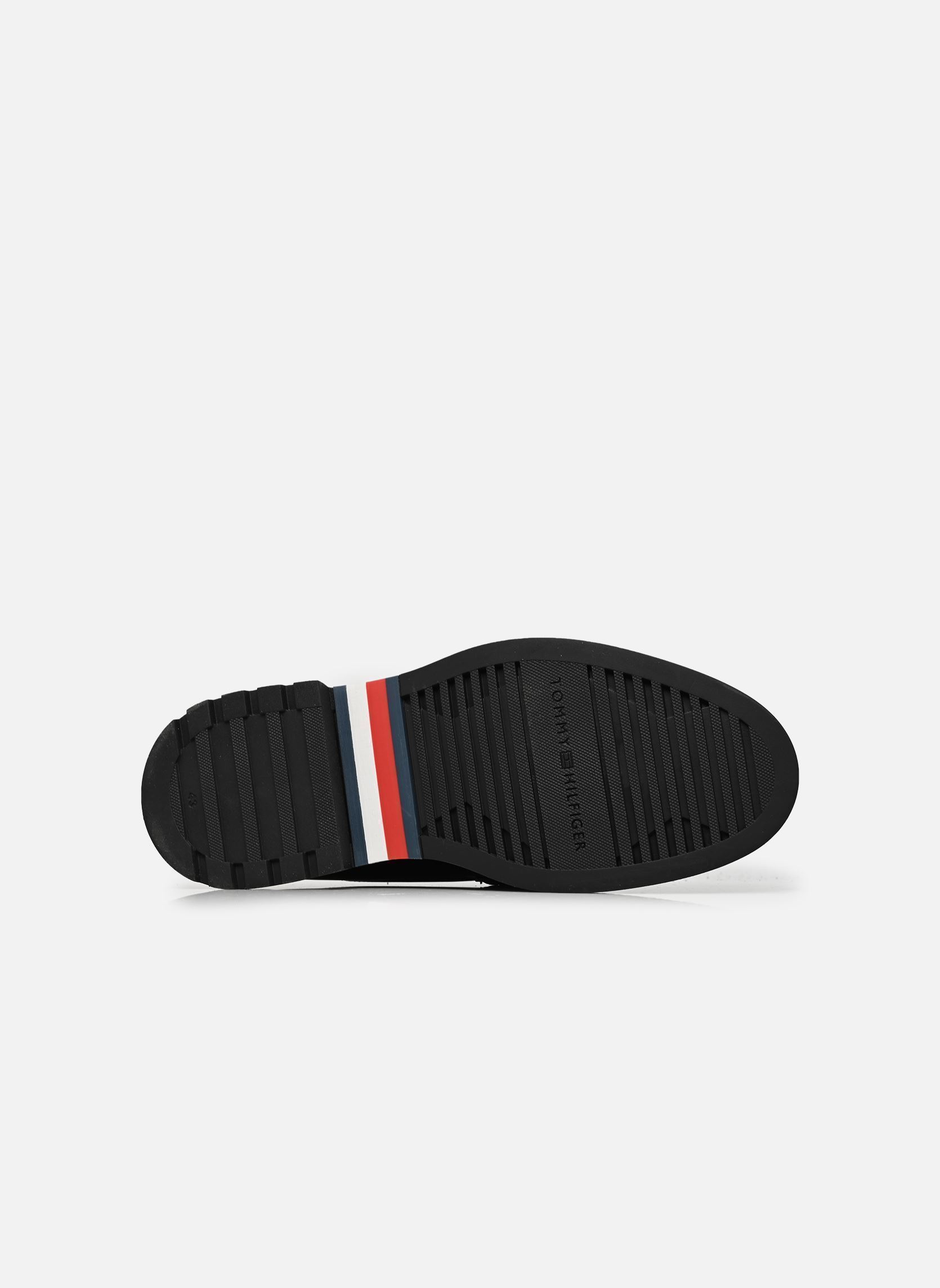 Bottines et boots CORPORATE CASUAL LTH homme noir Tommy Hilfiger Bottines et boots CORPORATE CASUAL LTH homme noir BLACK