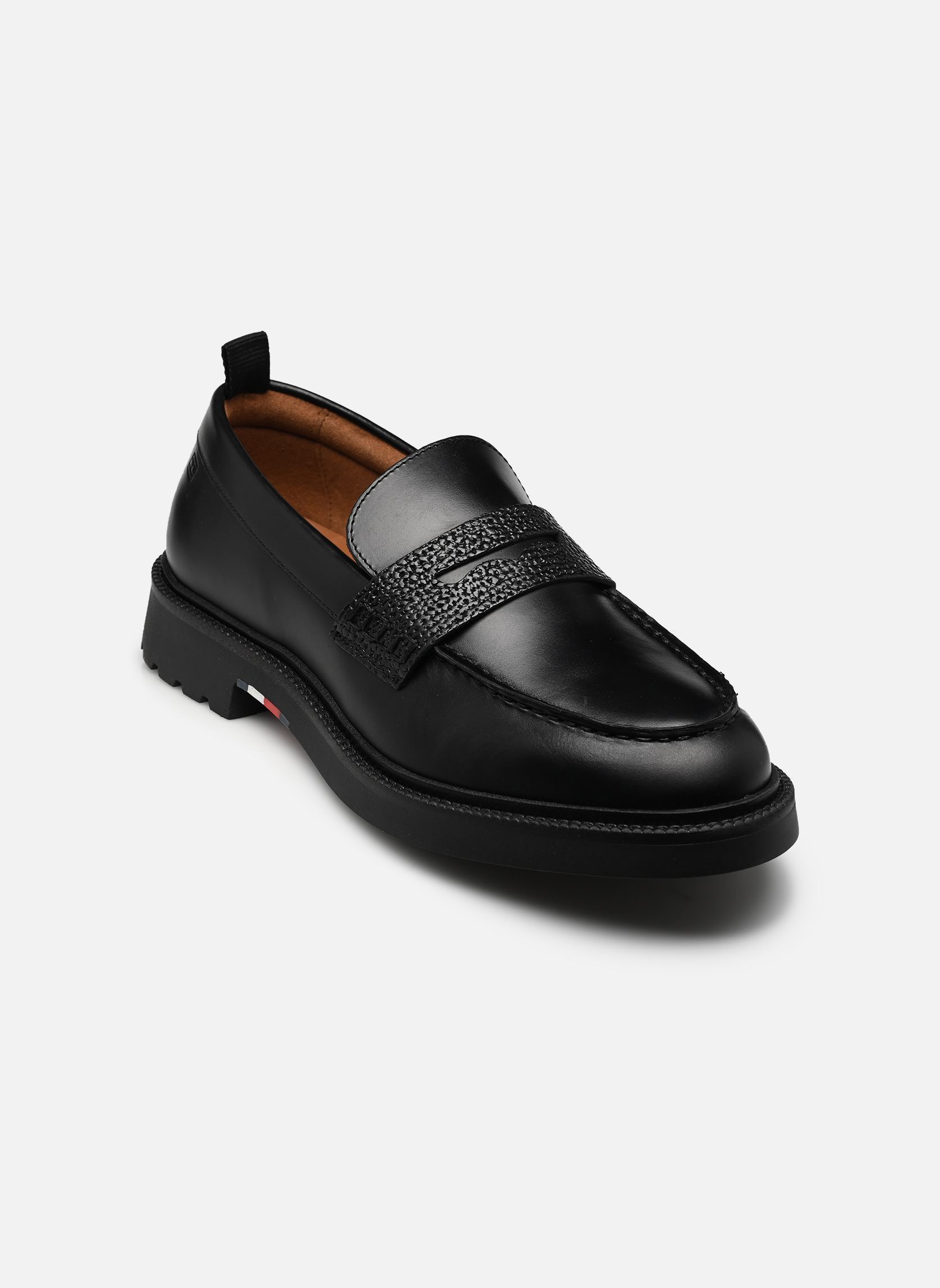 Bottines et boots CORPORATE CASUAL LTH homme noir Tommy Hilfiger Bottines et boots CORPORATE CASUAL LTH homme noir BLACK