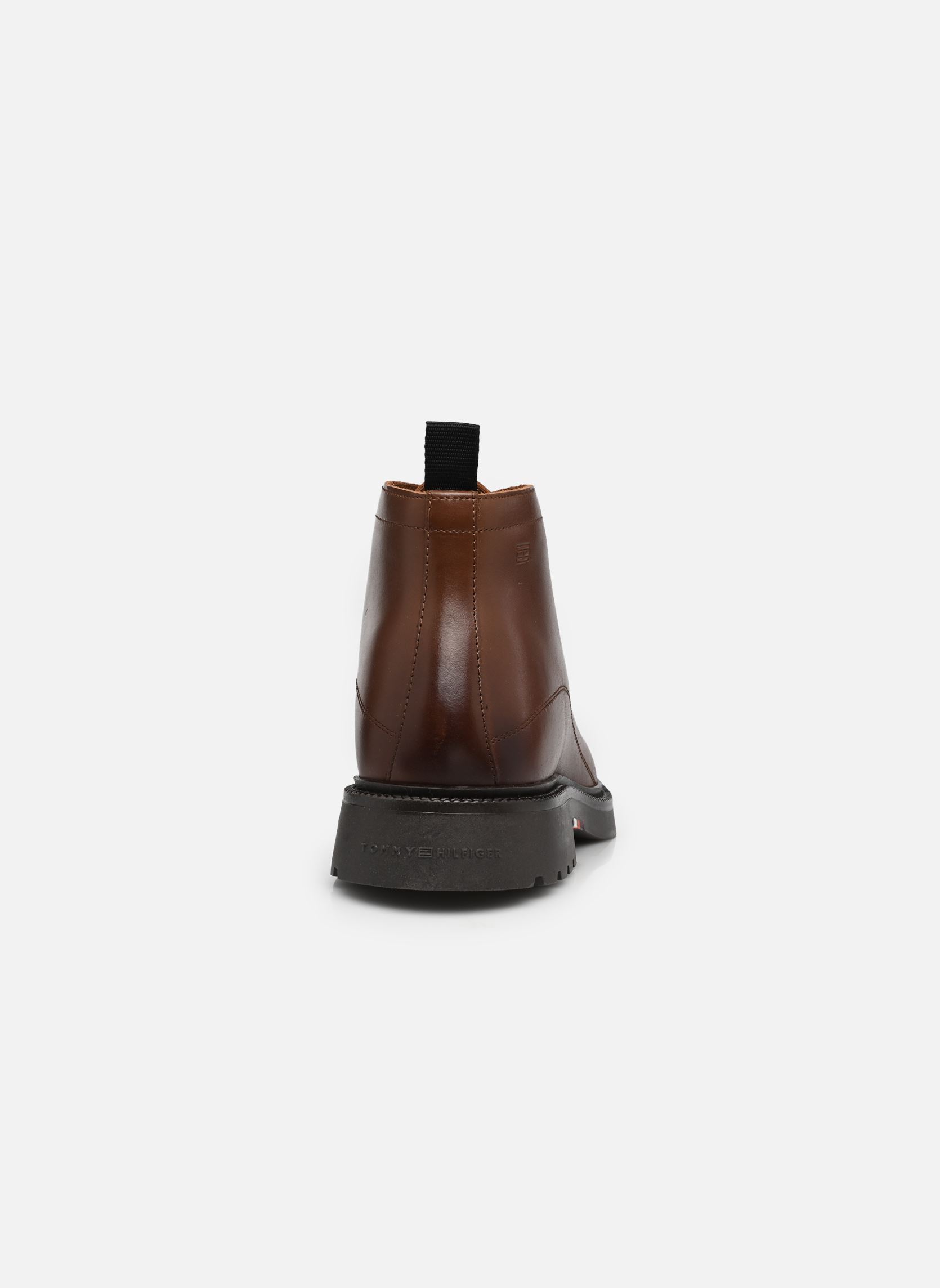 Bottines et boots CORPORATE CASUAL LTH homme marron Tommy Hilfiger Bottines et boots CORPORATE CASUAL LTH homme marron WINTER COGNAC