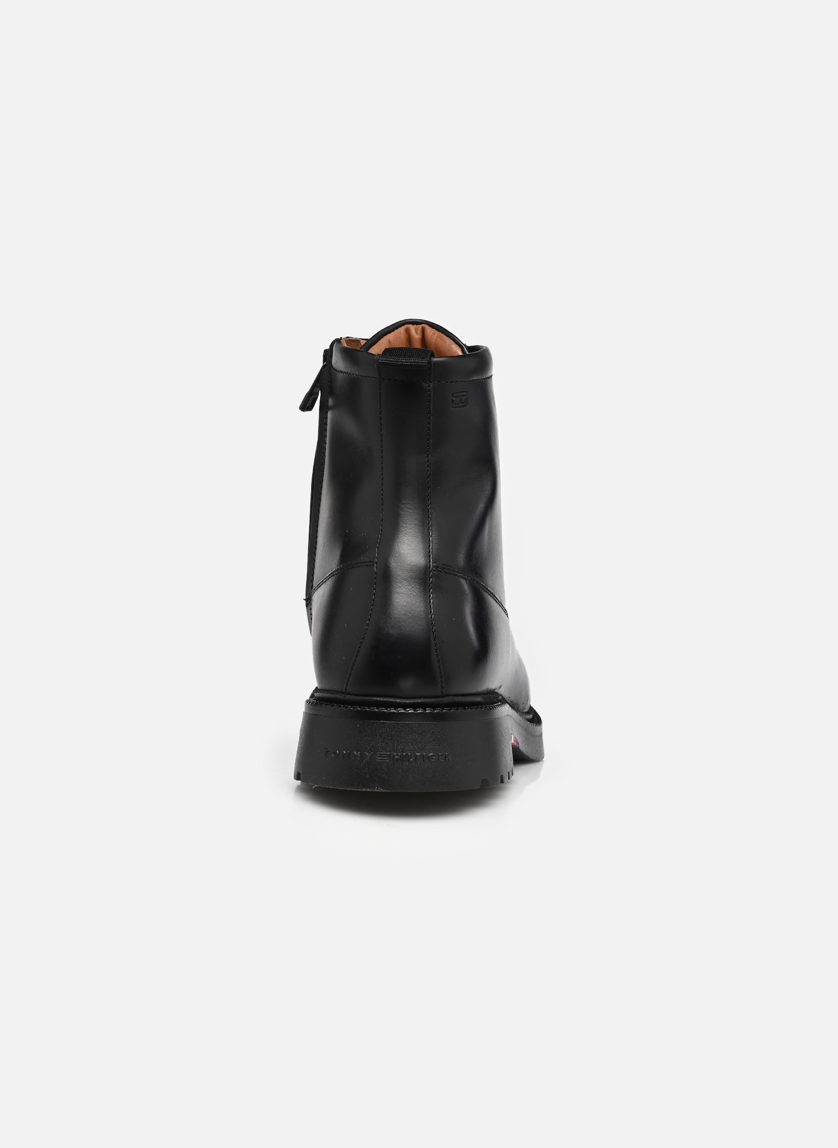 Bottines et boots CORPORATE CASUAL LTH homme noir Tommy Hilfiger Bottines et boots CORPORATE CASUAL LTH homme noir BLACK