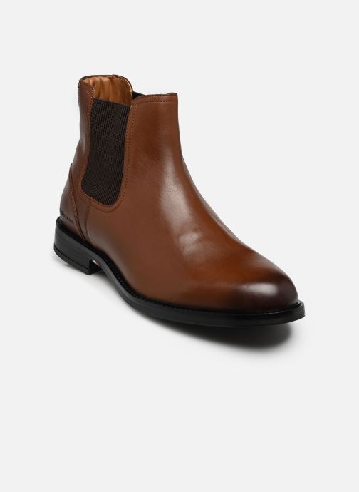 Tommy Hilfiger Bottines et boots CORPORATE DRESSY LTH homme marron