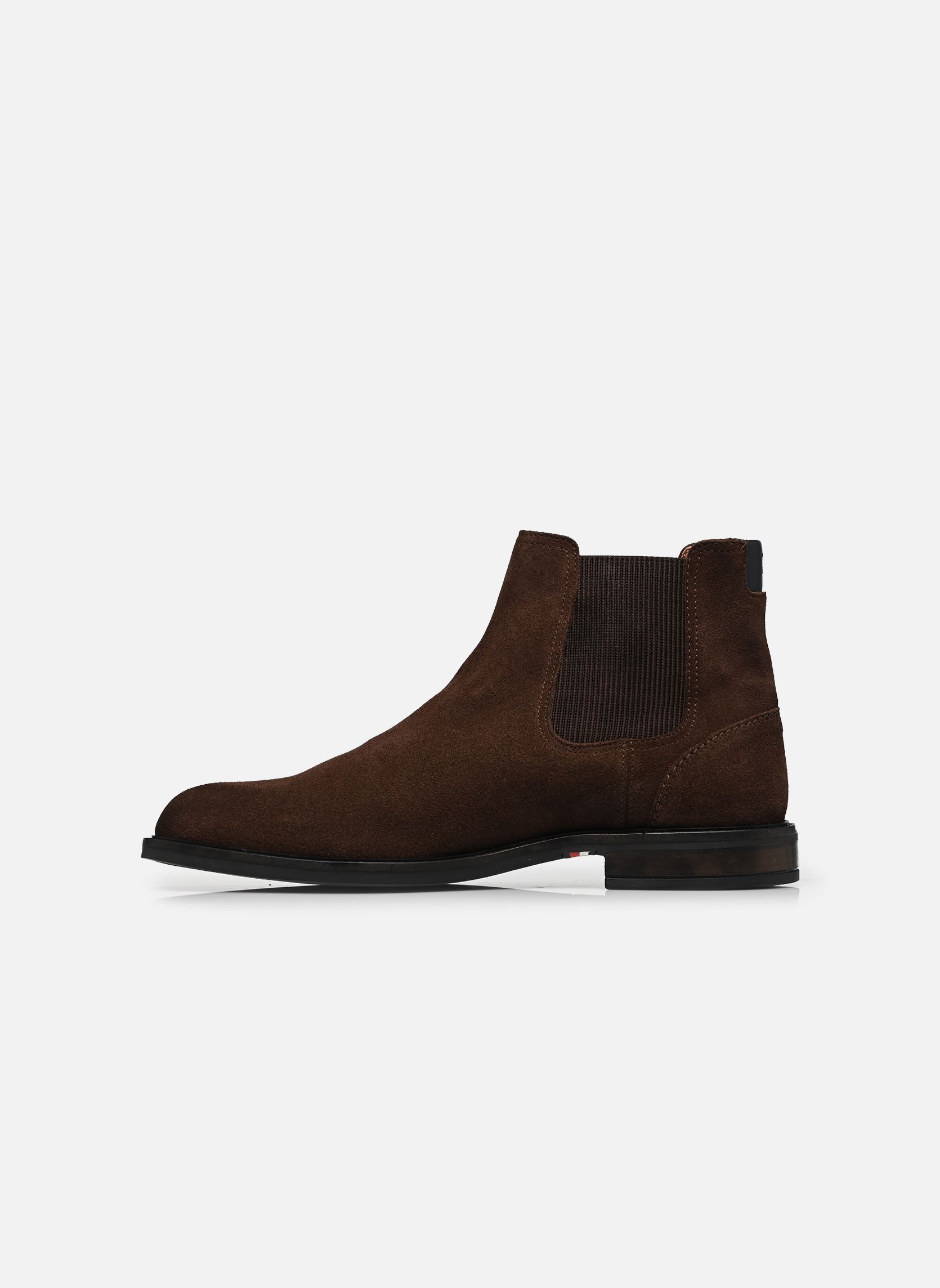 Bottines et boots CORPORATE DRESSY SUE homme marron Tommy Hilfiger Bottines et boots CORPORATE DRESSY SUE homme marron COCOA