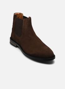 Bottines et boots CORPORATE DRESSY SUE homme marron Tommy Hilfiger Bottines et boots CORPORATE DRESSY SUE homme marron COCOA