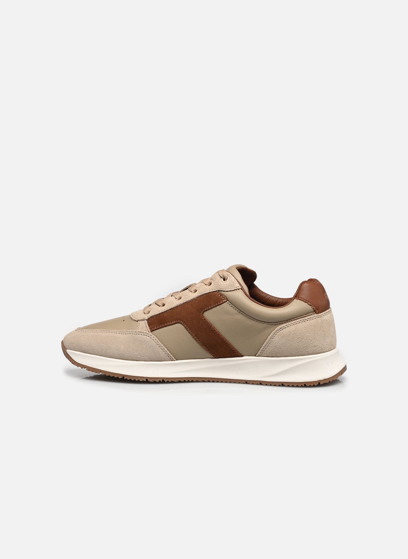 Baskets ELEVATED HILFIGER MI homme gris Tommy Hilfiger Baskets ELEVATED HILFIGER MI homme gris HORSERADISH