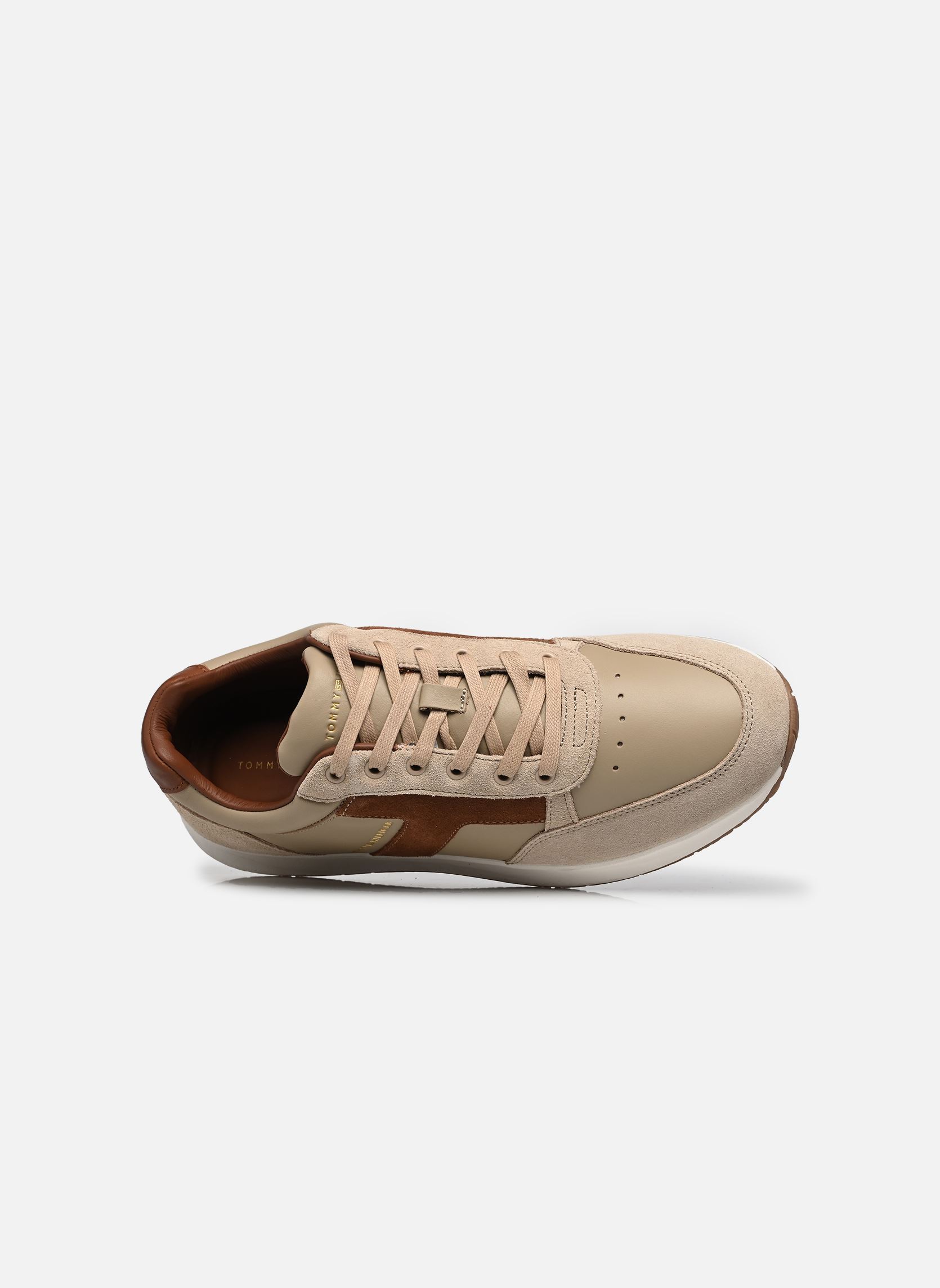 Baskets ELEVATED HILFIGER MI homme gris Tommy Hilfiger Baskets ELEVATED HILFIGER MI homme gris HORSERADISH