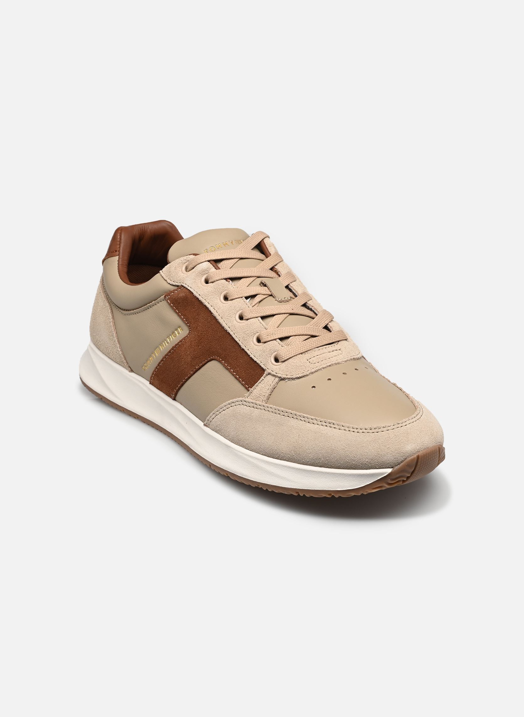 Baskets ELEVATED HILFIGER MI homme gris Tommy Hilfiger Baskets ELEVATED HILFIGER MI homme gris HORSERADISH