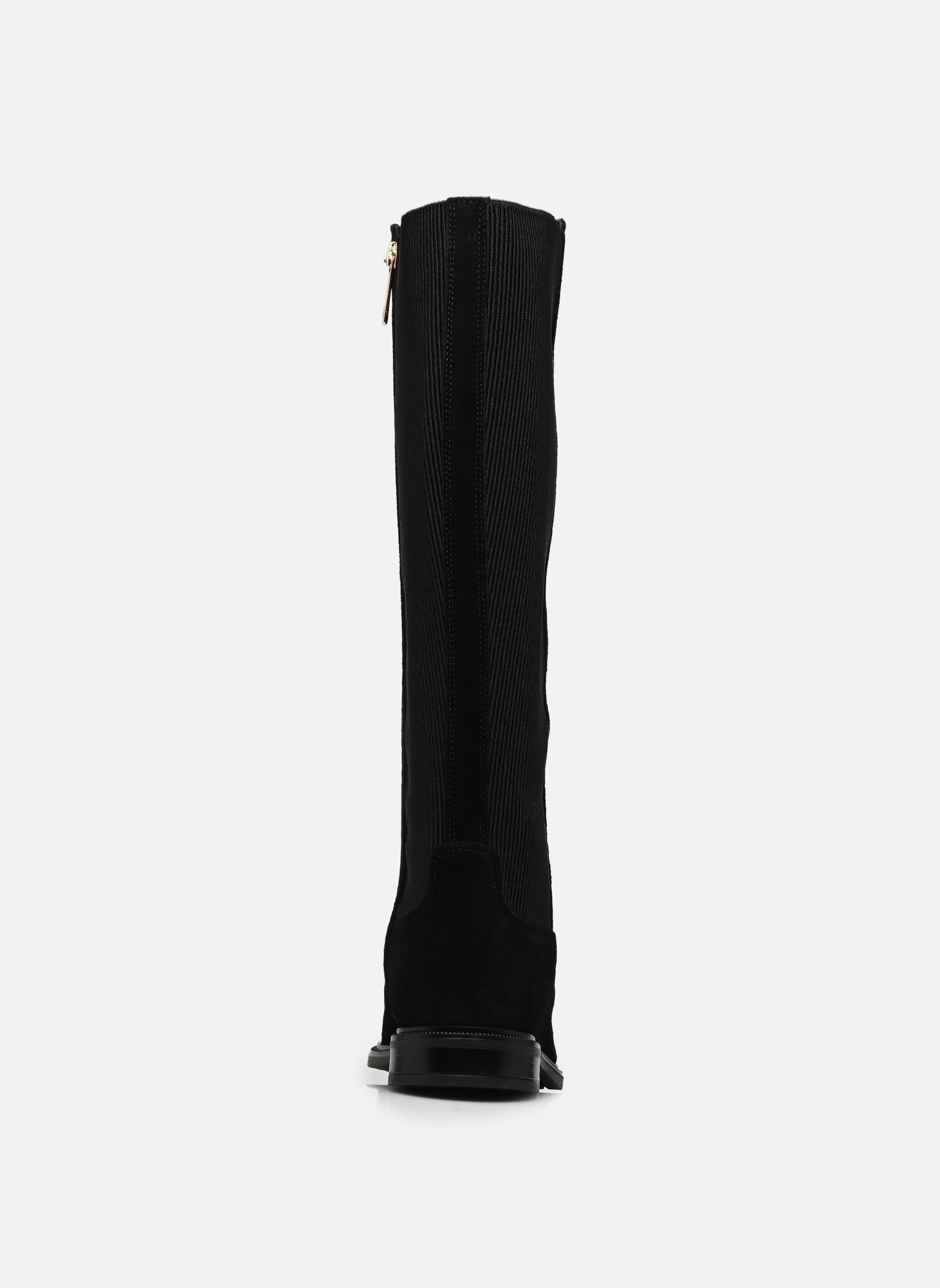 Bottes ENAMEL FLAG SUEDE HI femme noir Tommy Hilfiger Bottes ENAMEL FLAG SUEDE HI femme noir BLACK