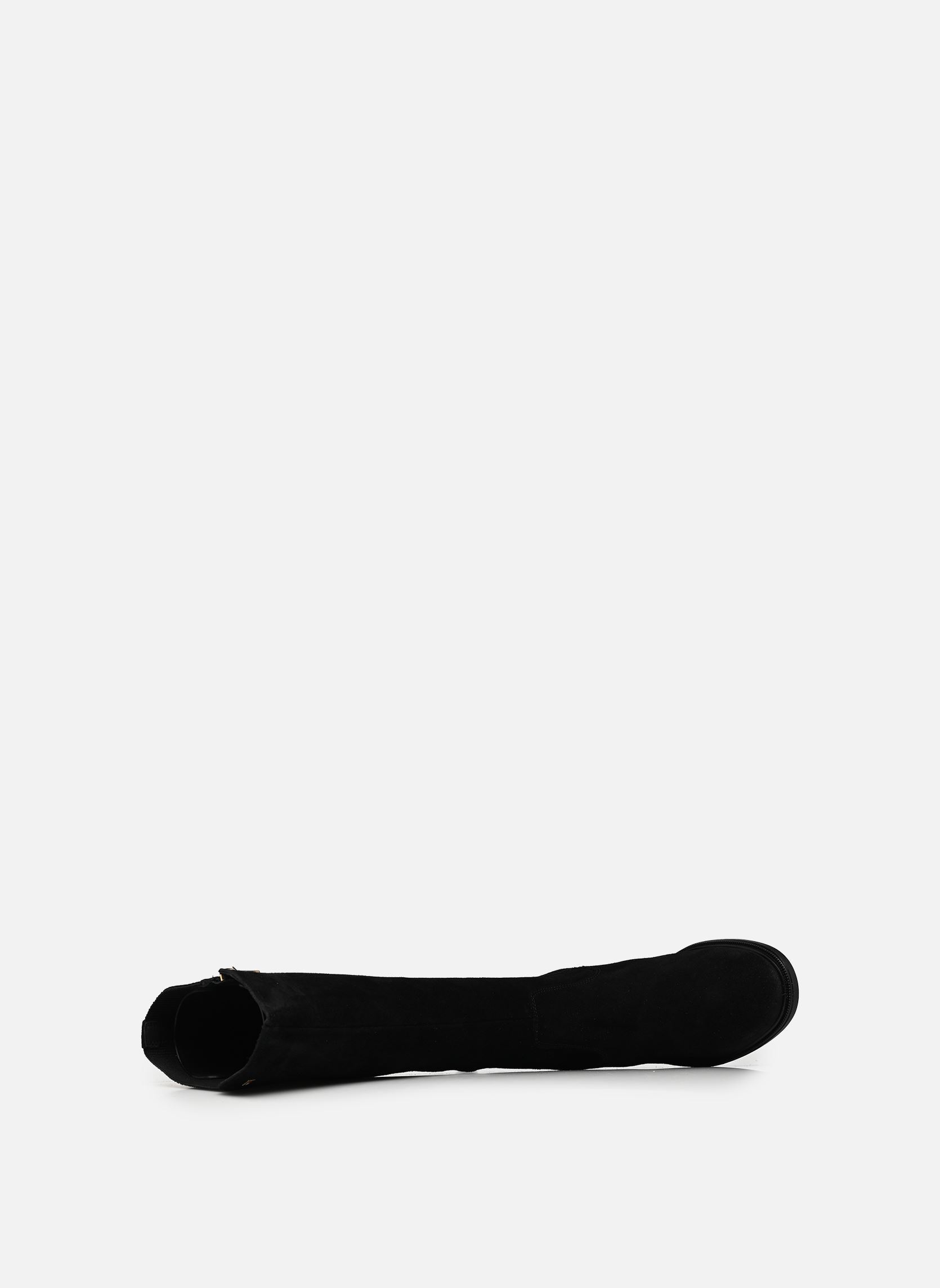 Bottes ENAMEL FLAG SUEDE HI femme noir Tommy Hilfiger Bottes ENAMEL FLAG SUEDE HI femme noir BLACK