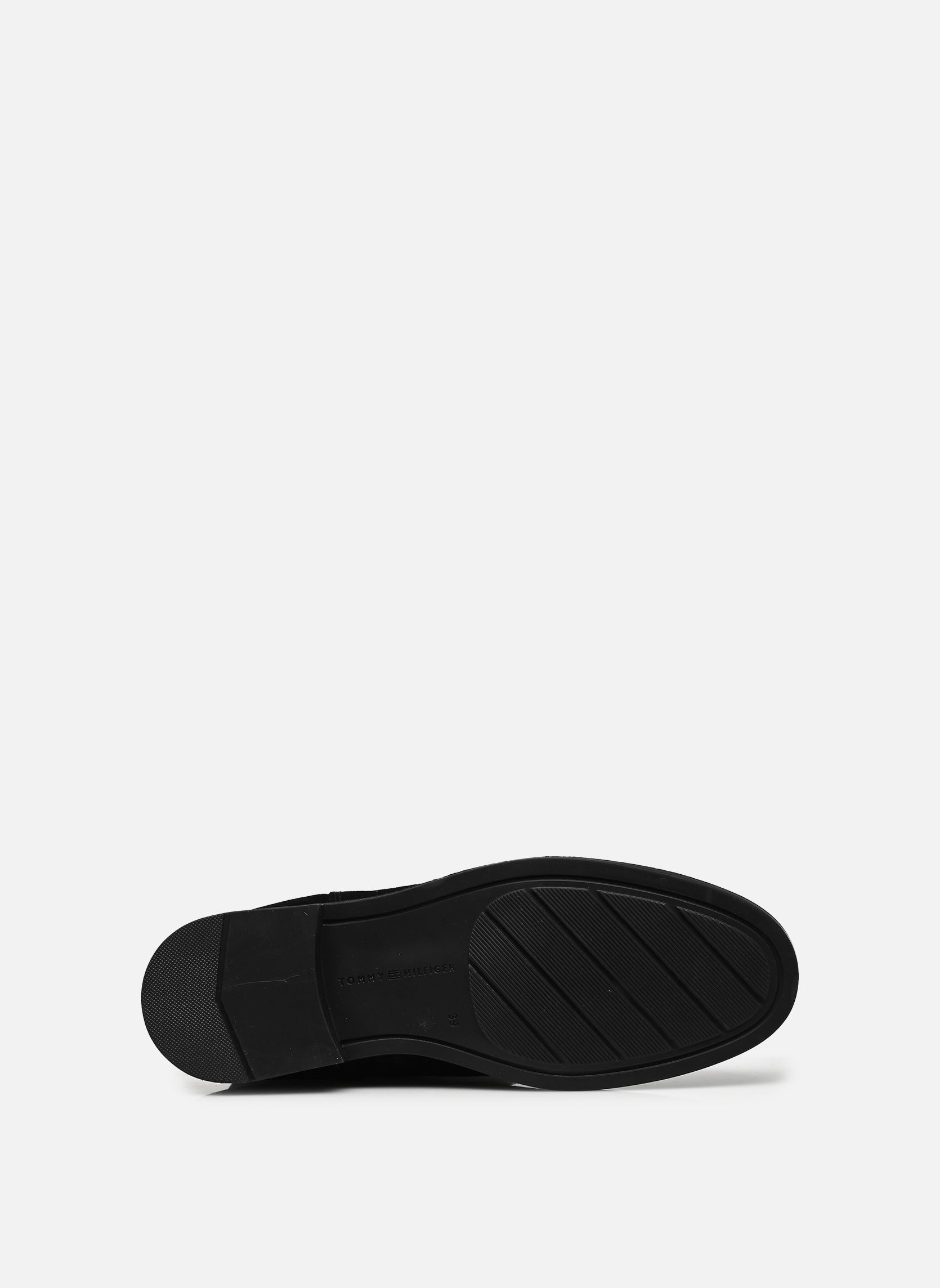 Bottes ENAMEL FLAG SUEDE HI femme noir Tommy Hilfiger Bottes ENAMEL FLAG SUEDE HI femme noir BLACK