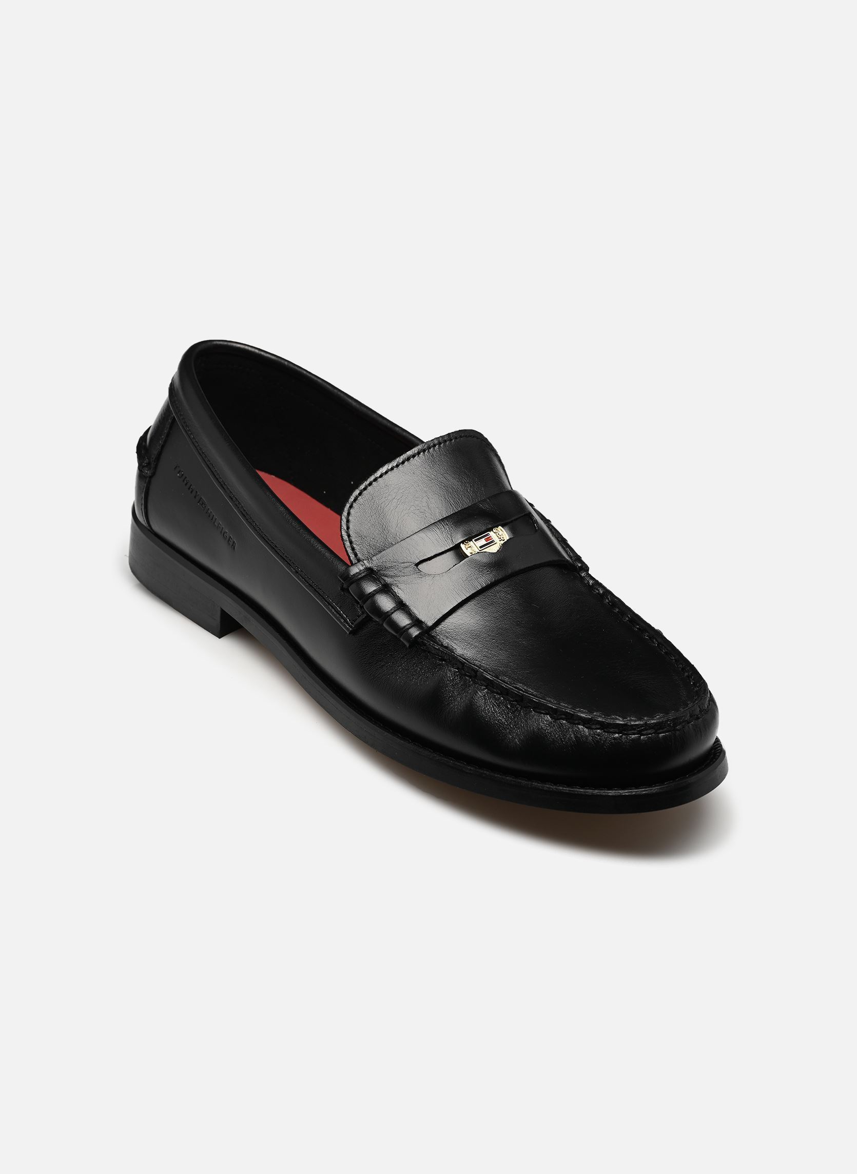 Chaussures de ville HILFIGER BRUSHED LEA homme noir Tommy Hilfiger Chaussures de ville HILFIGER BRUSHED LEA homme noir BLACK