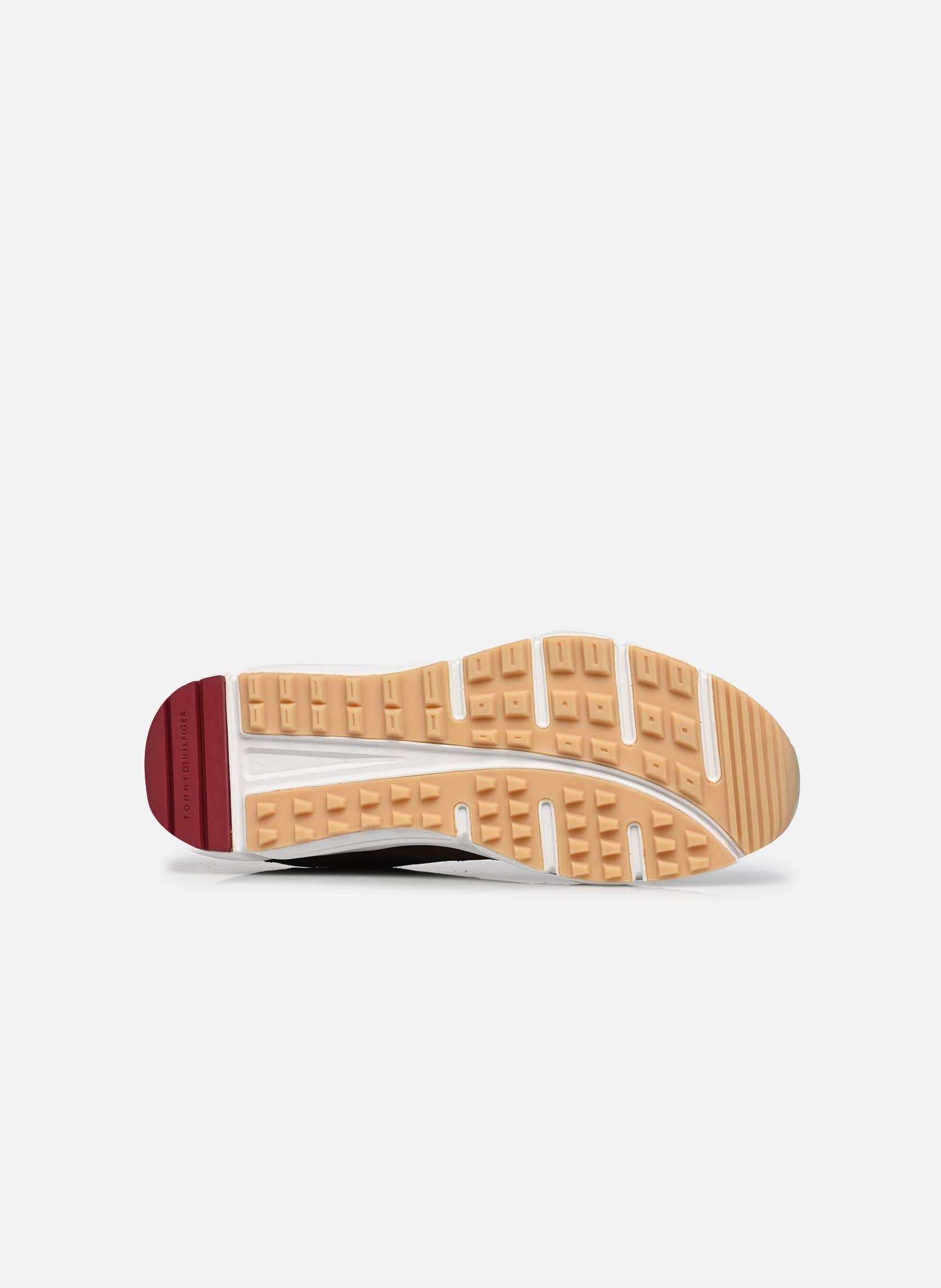 Baskets HILFIGER MIX MATERIA homme marron Tommy Hilfiger Baskets HILFIGER MIX MATERIA homme marron SOUTHERN TAN