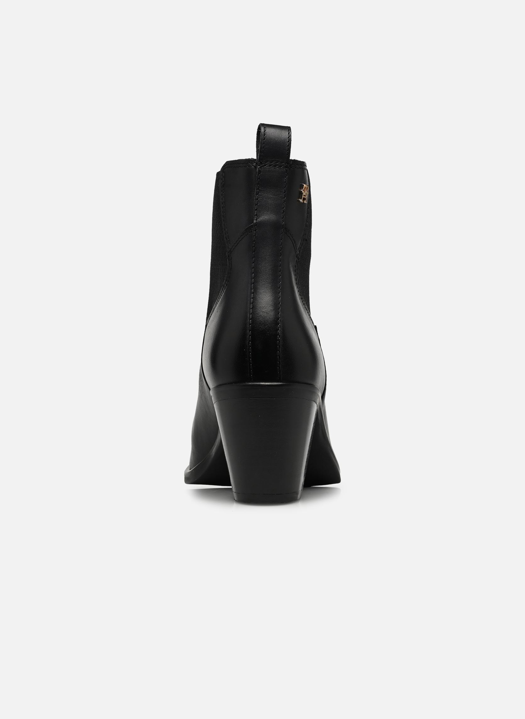 Bottines et boots LEATHER WESTERN CHEL femme noir Tommy Hilfiger Bottines et boots LEATHER WESTERN CHEL femme noir BLACK