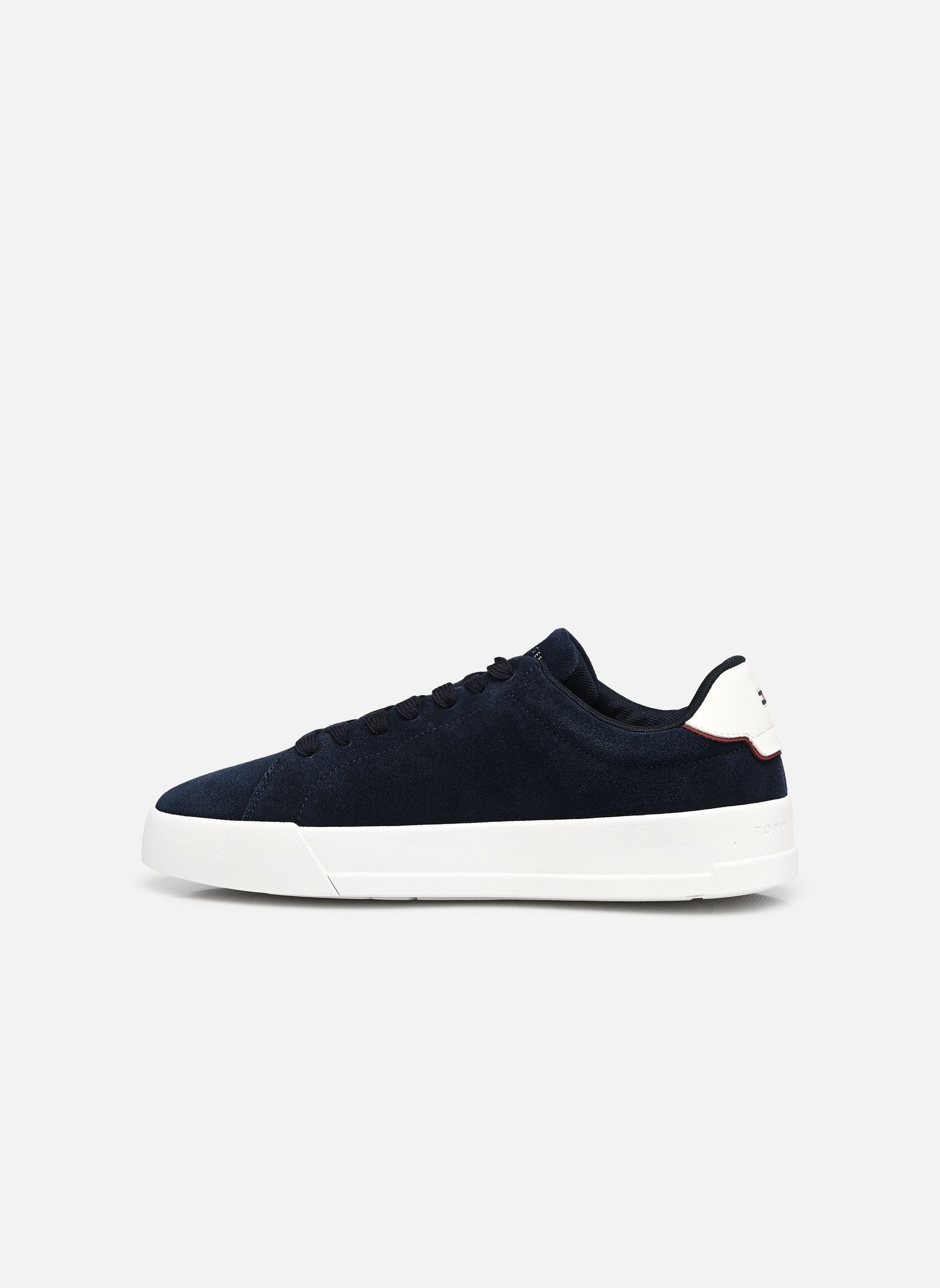 Sneaker SUEDE COURT SNEAKERS herren blau Tommy Hilfiger Sneaker SUEDE COURT SNEAKERS herren blau RWB