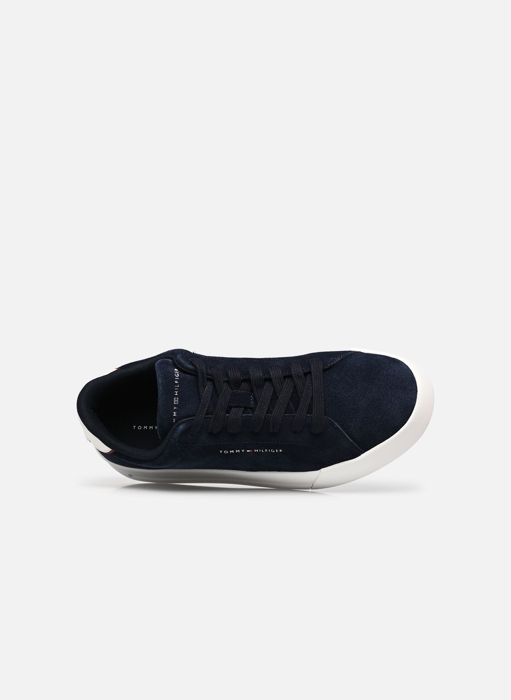 Sneaker SUEDE COURT SNEAKERS herren blau Tommy Hilfiger Sneaker SUEDE COURT SNEAKERS herren blau RWB