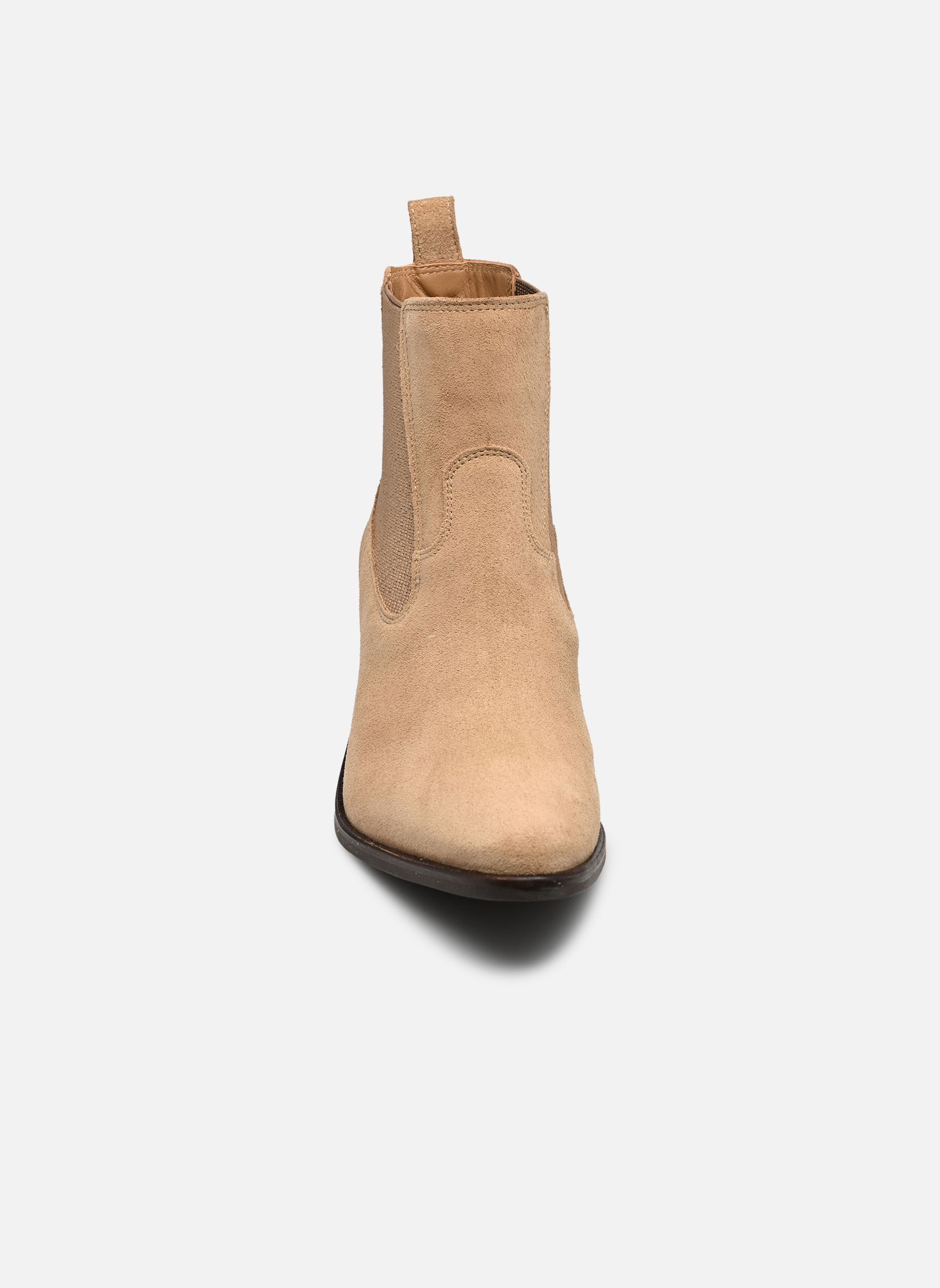 Bottines et boots SUEDE WESTERN CHELSE femme marron Tommy Hilfiger Bottines et boots SUEDE WESTERN CHELSE femme marron SAFARI CANVAS