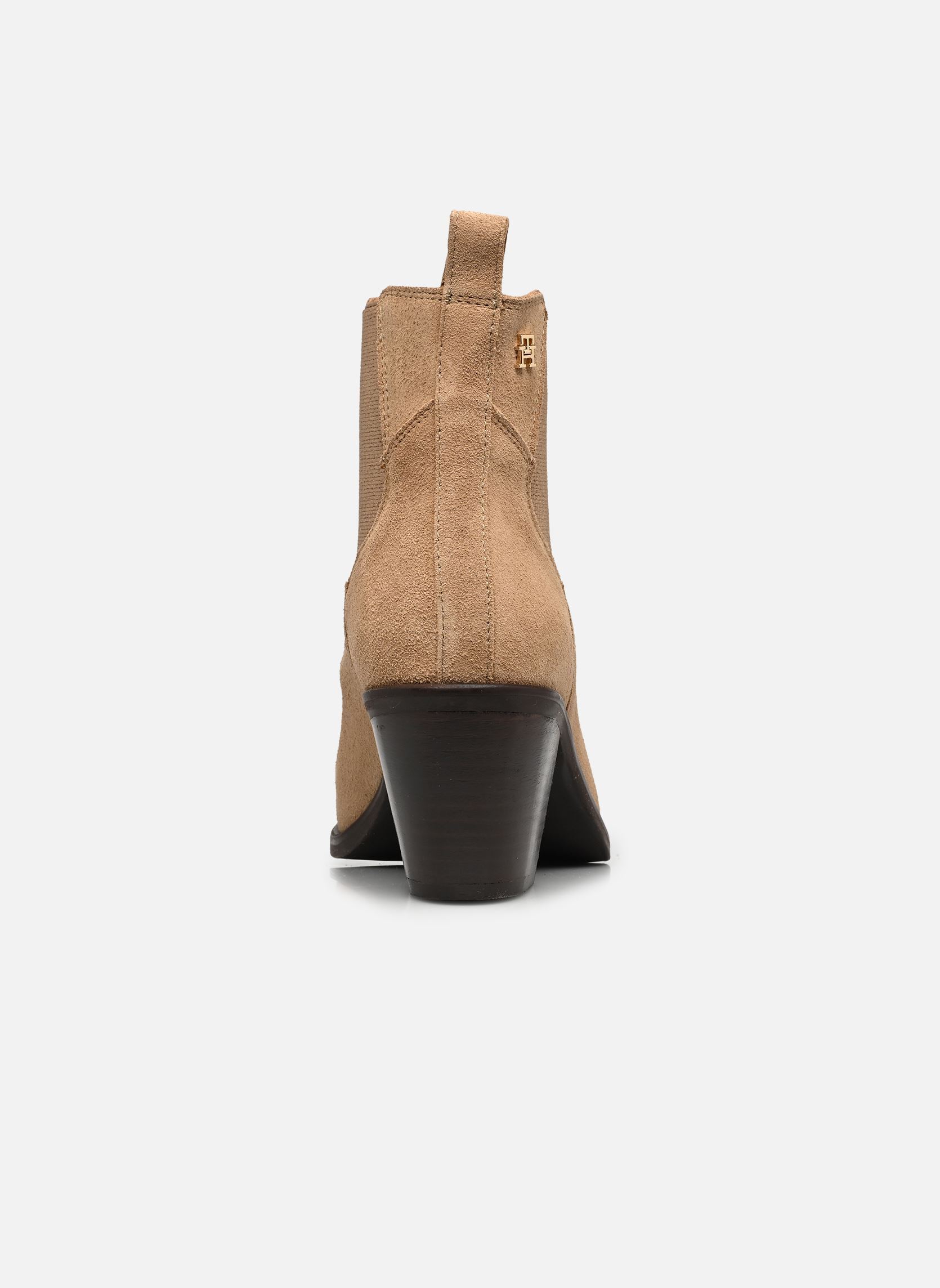 Bottines et boots SUEDE WESTERN CHELSE femme marron Tommy Hilfiger Bottines et boots SUEDE WESTERN CHELSE femme marron SAFARI CANVAS